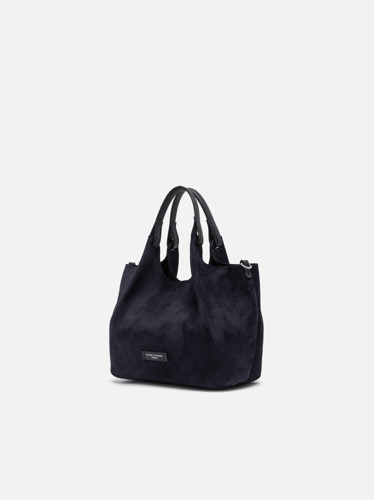 Gianni Chiarini borsa a mano in camoscio "Dua" Blu BS9799CM-PL.14596 NOTTURNO