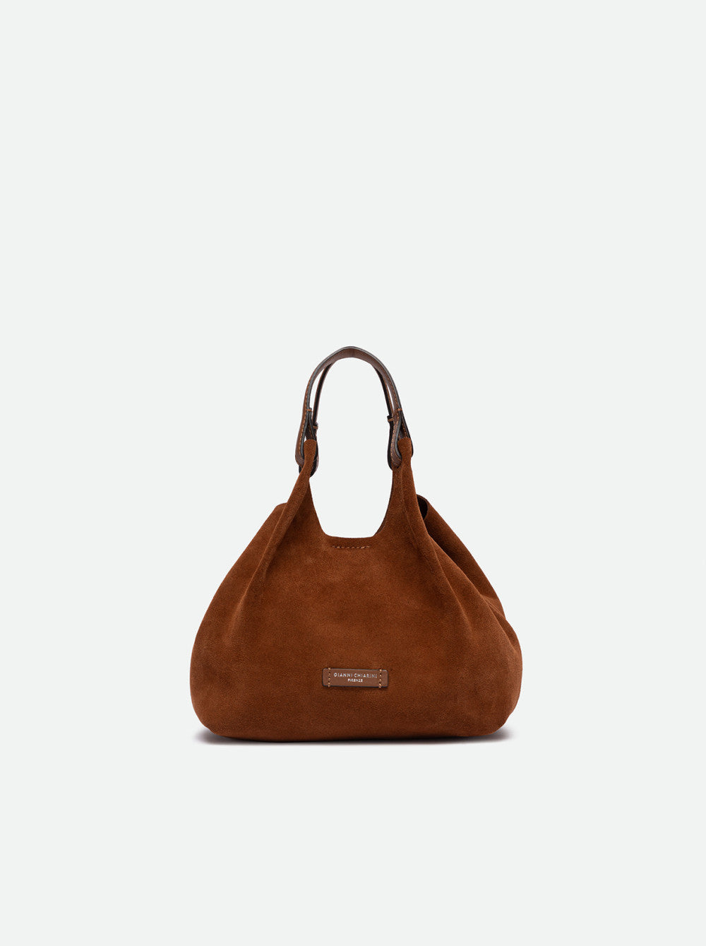 Gianni Chiarini borsa a mano in camoscio "Dua" Cuoio BS9799CM-PL.099 COGNAC