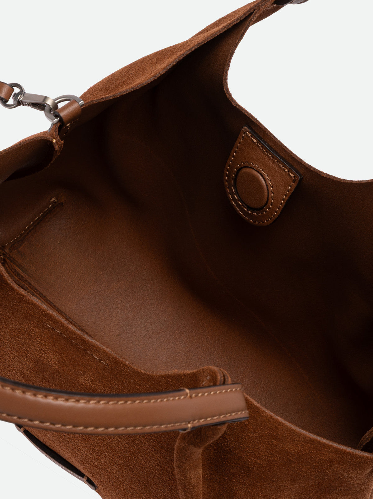Gianni Chiarini borsa a mano in camoscio "Dua" Cuoio BS9799CM-PL.099 COGNAC