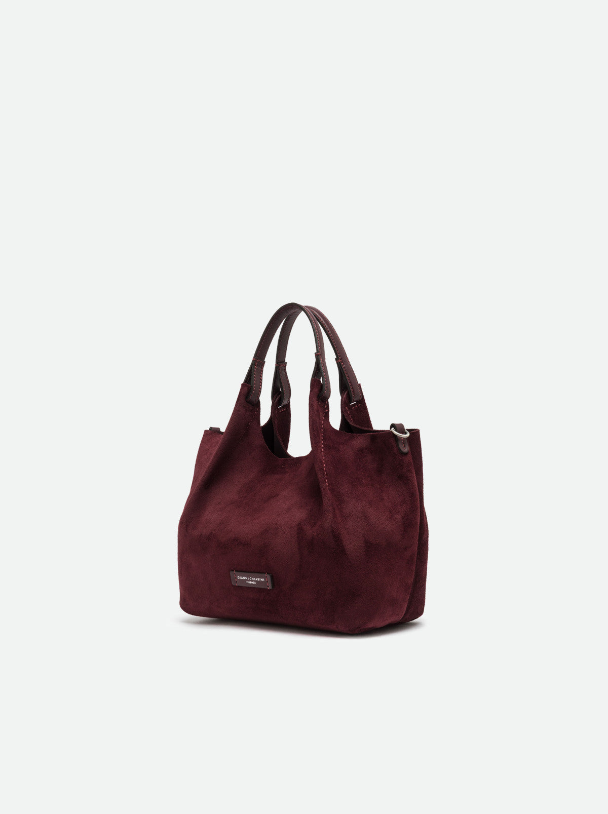 Gianni Chiarini borsa a mano in camoscio "Dua" Bordeaux BS9799CM-PL.7580 AMARONE