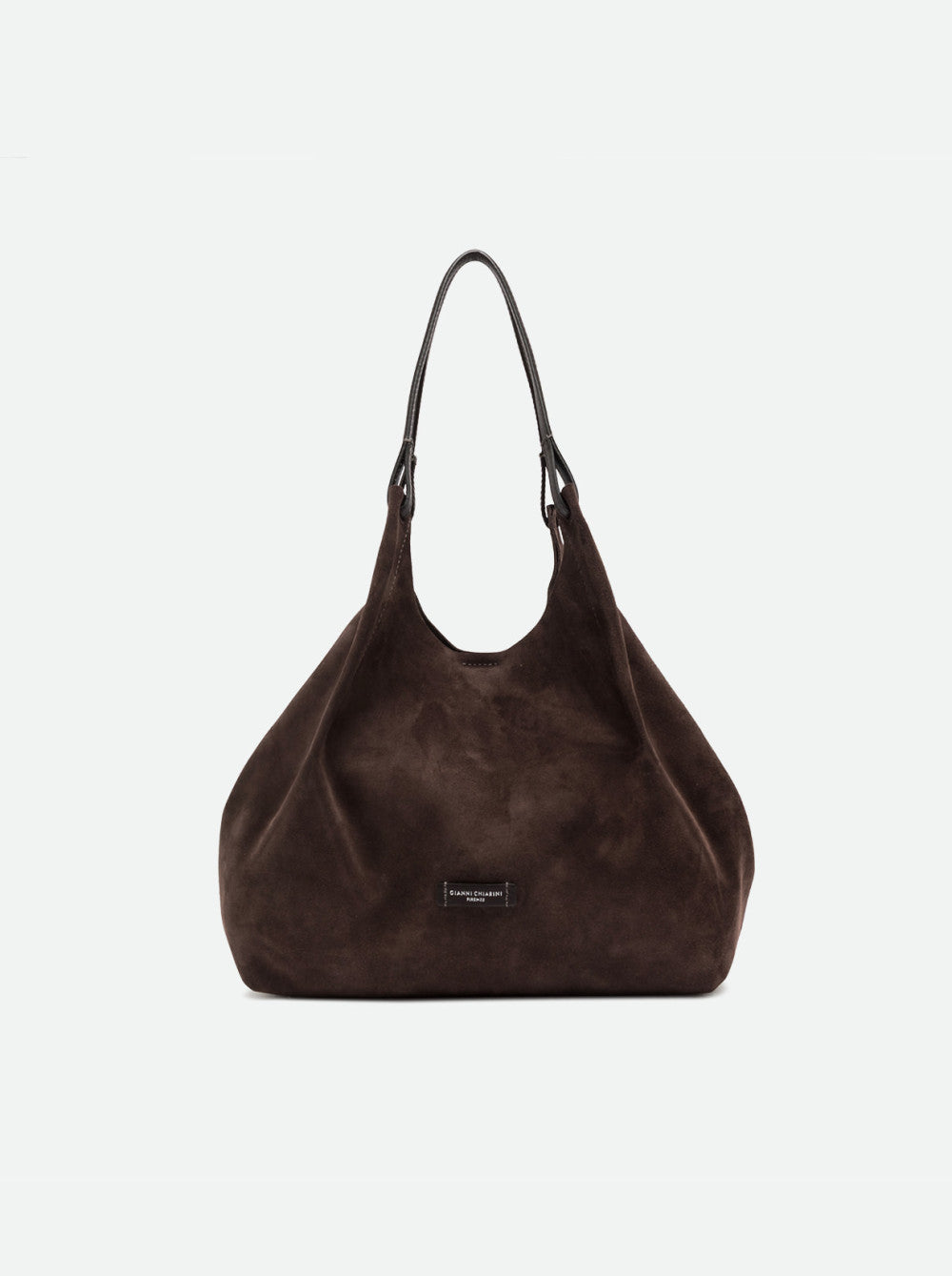 Gianni Chiarini borsa shopping in camoscio "Dua" Marrone BS9800CM-PL.974 MOKA