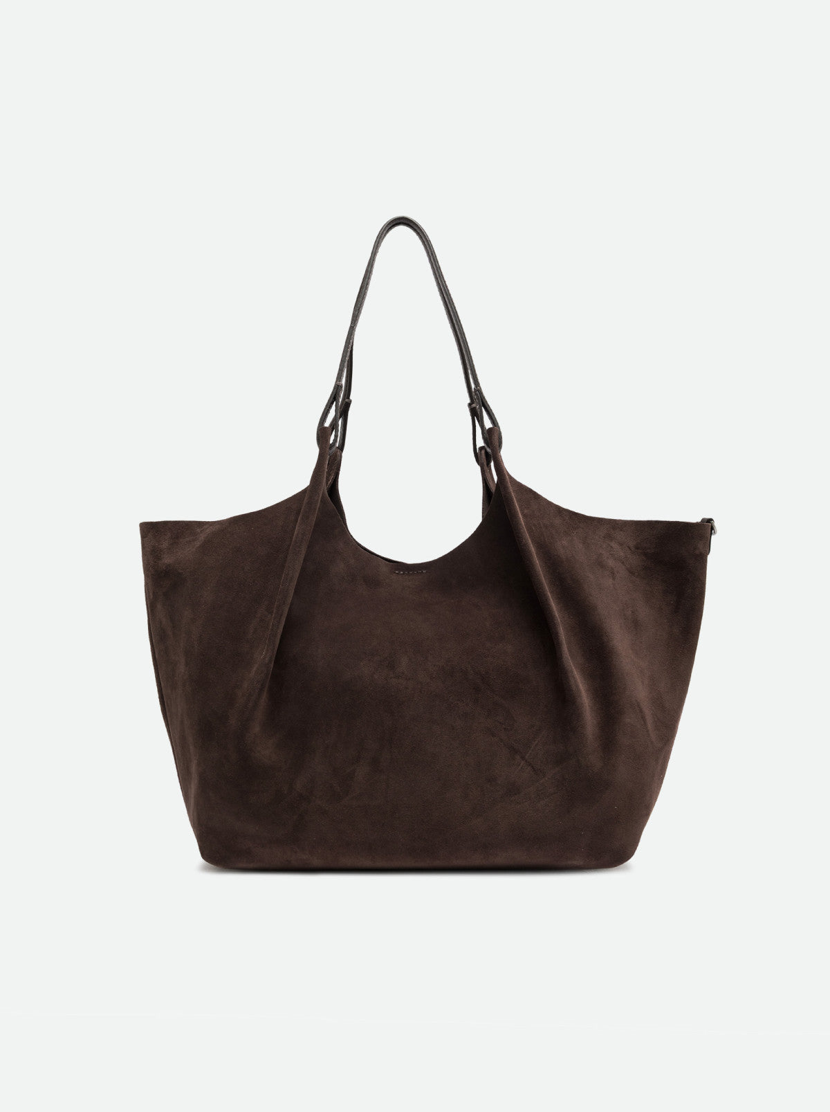 Gianni Chiarini borsa shopping in camoscio "Dua" Marrone BS9800CM-PL.974 MOKA