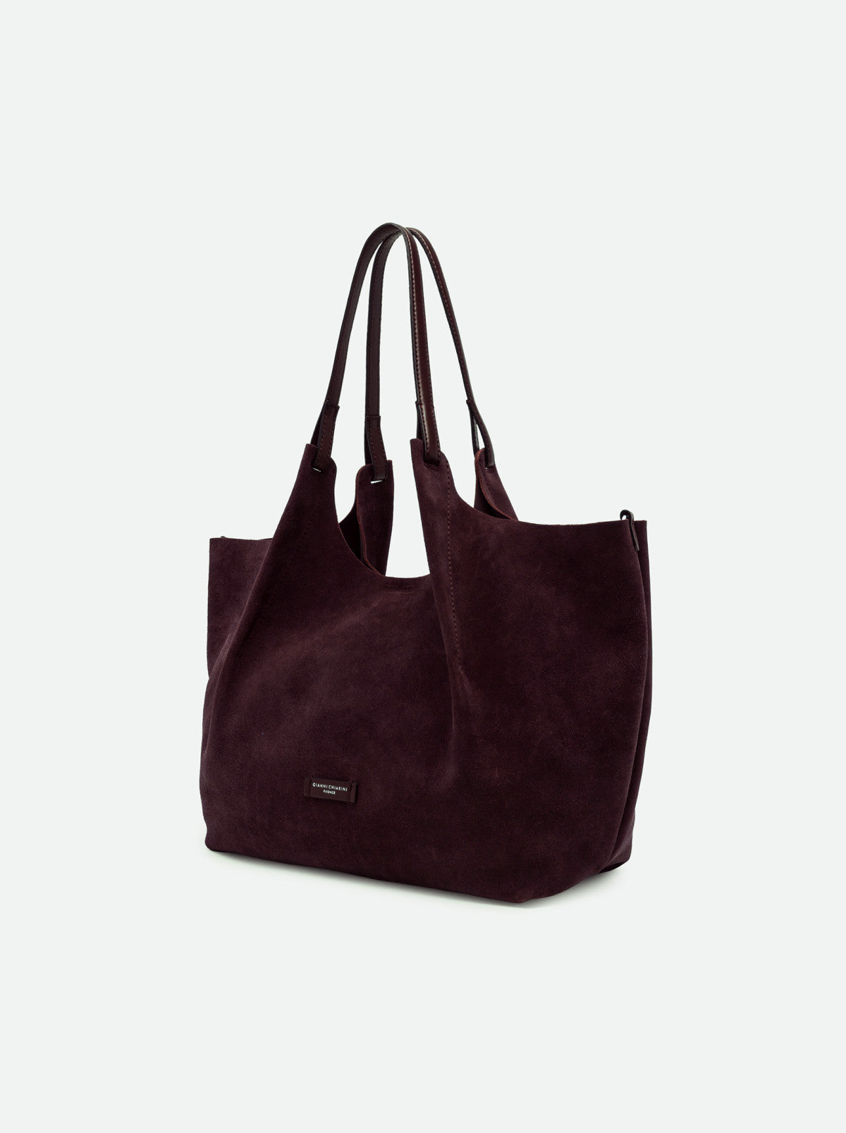 Gianni Chiarini borsa shopping in camoscio "Dua" Bordeaux BS9800CM-PL.7580 AMARONE