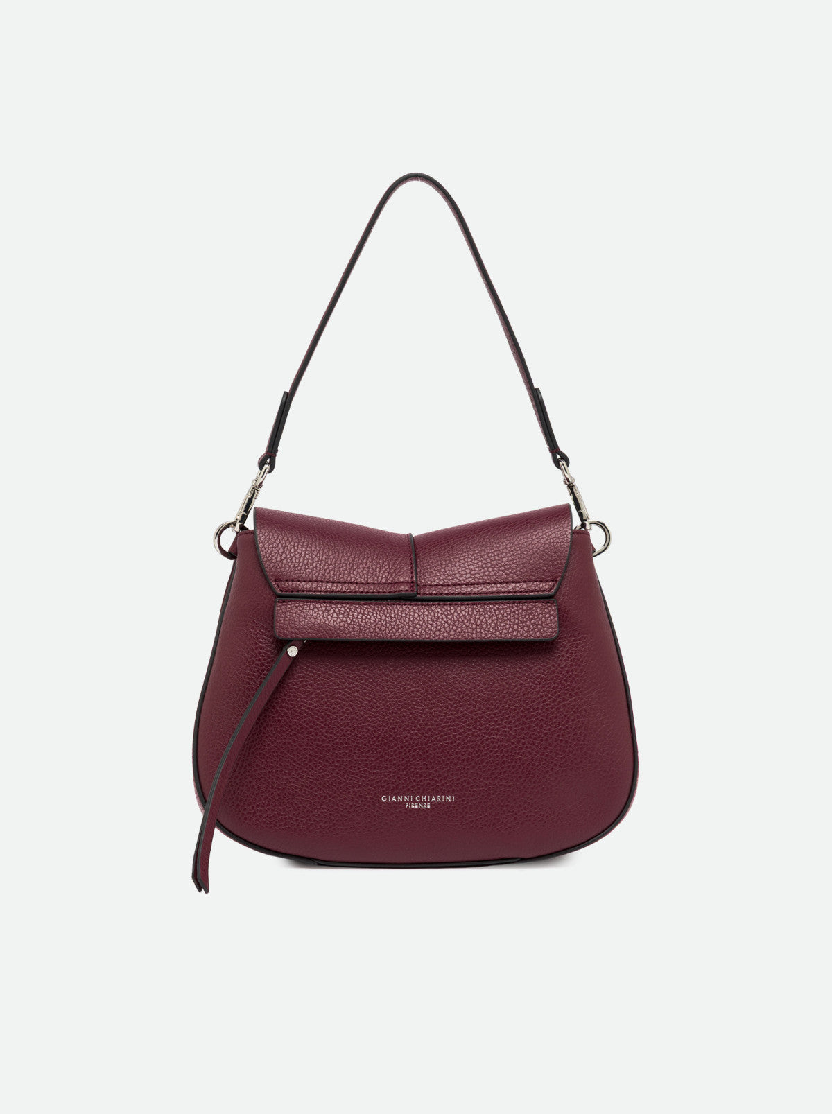 Gianni Chiarini borsa a tracolla in pelle "Helena Round" Bordeaux BS9036COMM GRN.14601 ANTIQUE R