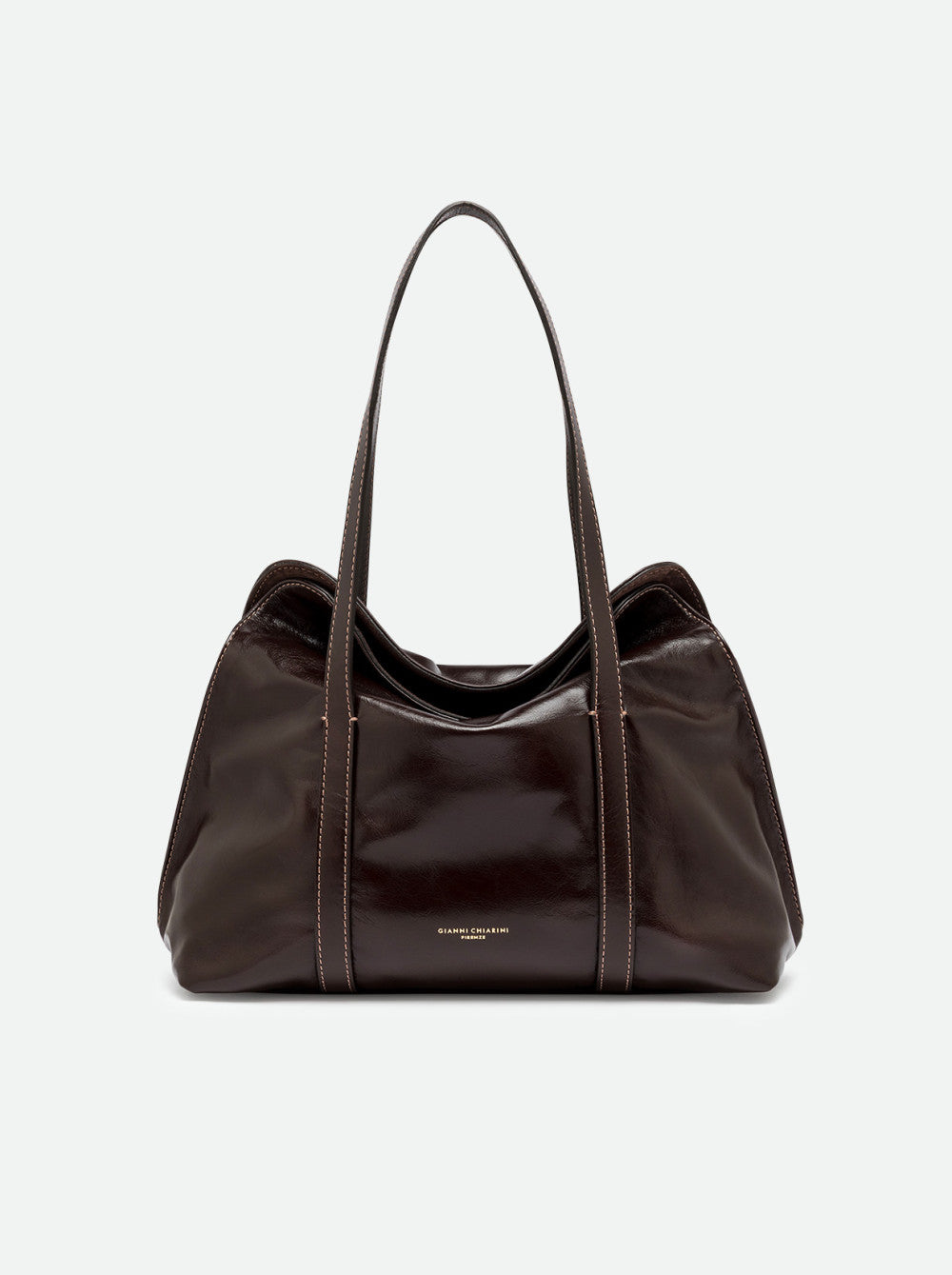Gianni Chiarini borsa shopping in pelle "Marghe" Marrone BS11981RALPH-CM.2107 ESPRESSO
