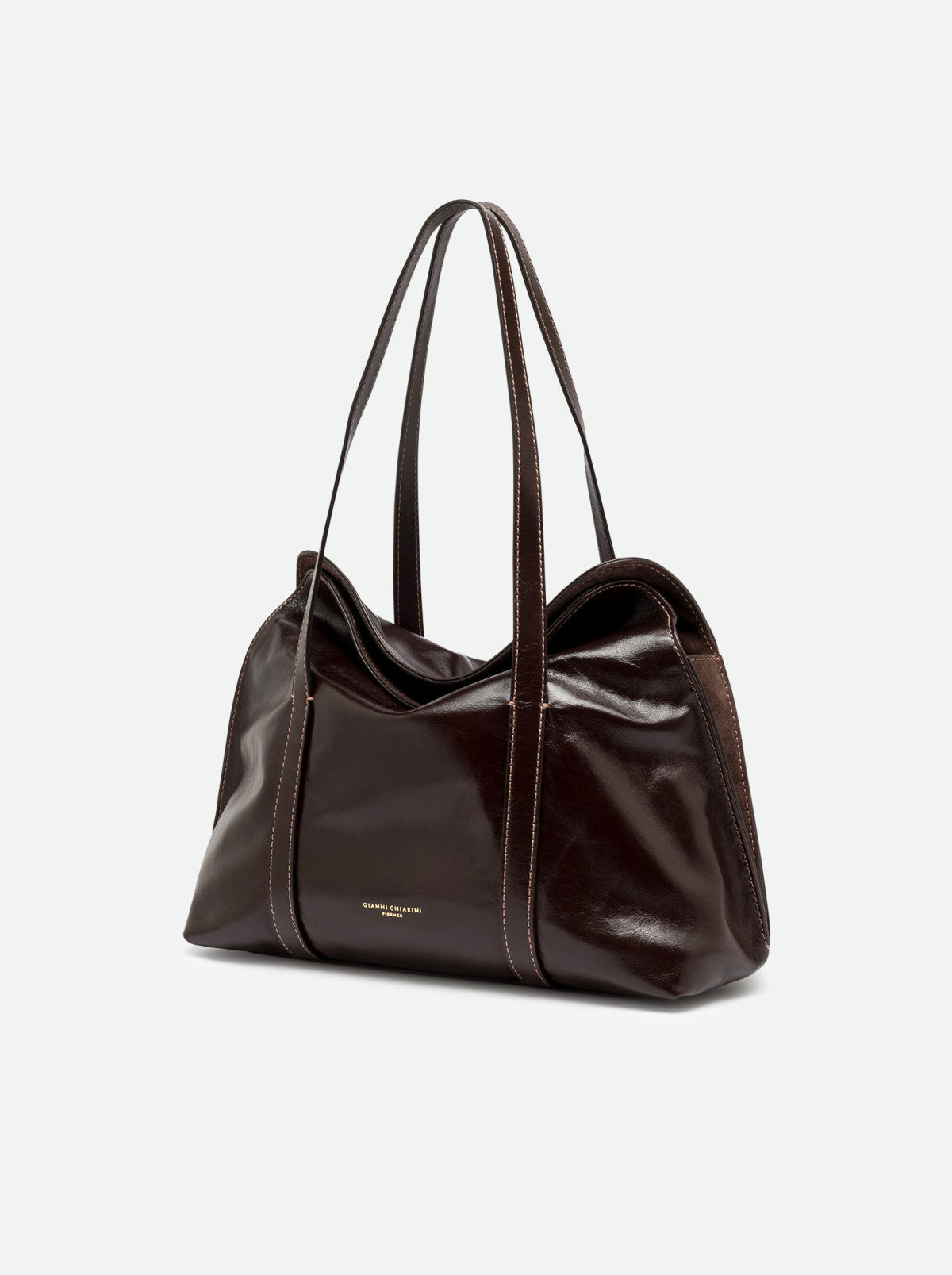 Gianni Chiarini borsa shopping in pelle "Marghe" Marrone BS11981RALPH-CM.2107 ESPRESSO