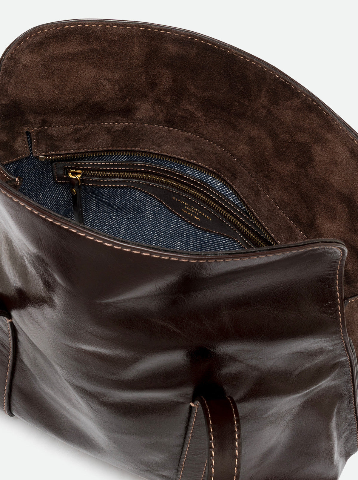 Gianni Chiarini borsa shopping in pelle "Marghe" Marrone BS11981RALPH-CM.2107 ESPRESSO