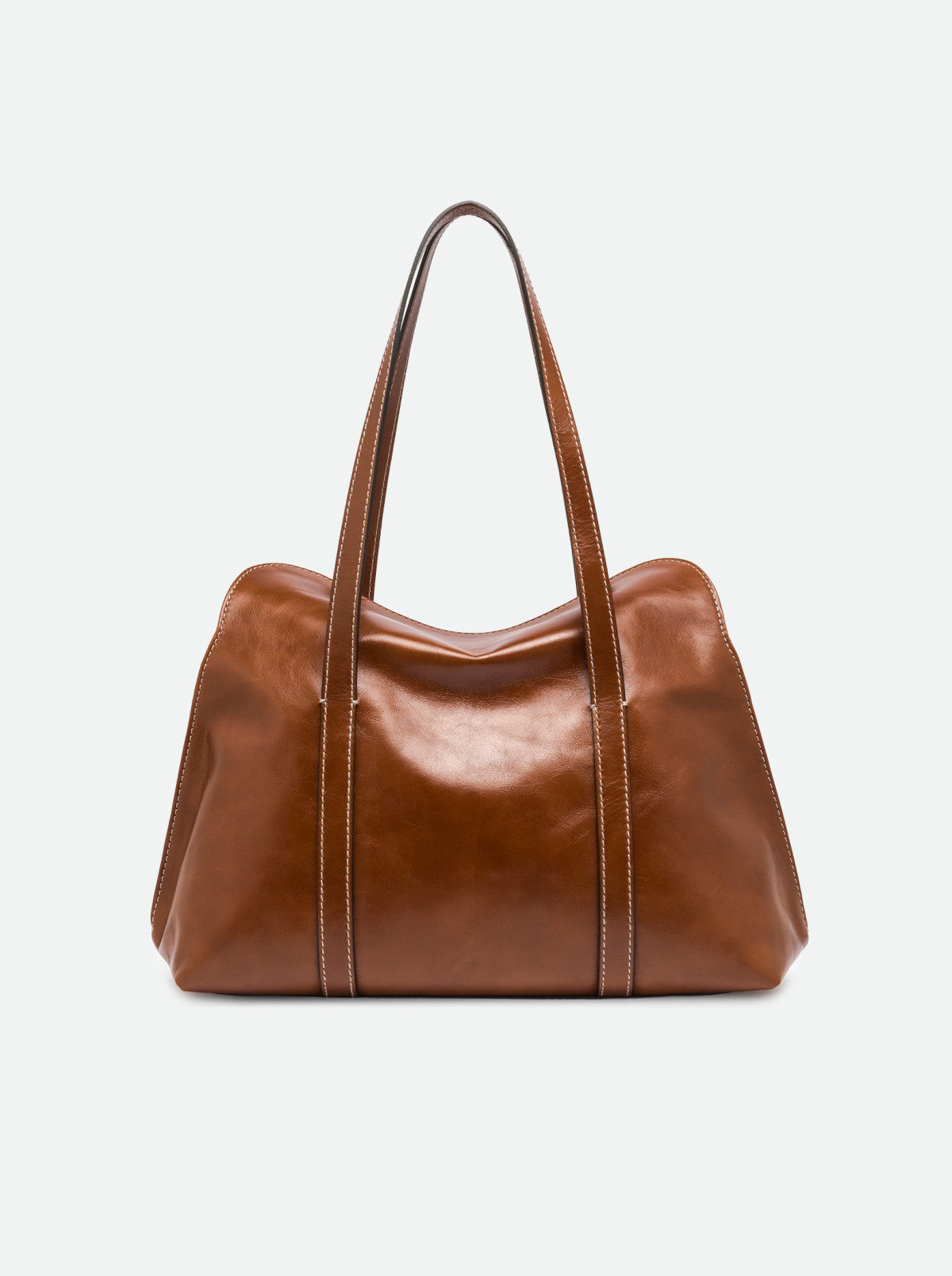 Gianni Chiarini borsa shopping in pelle "Marghe" Cuoio BS11981RALPH-CM.331 NOCE