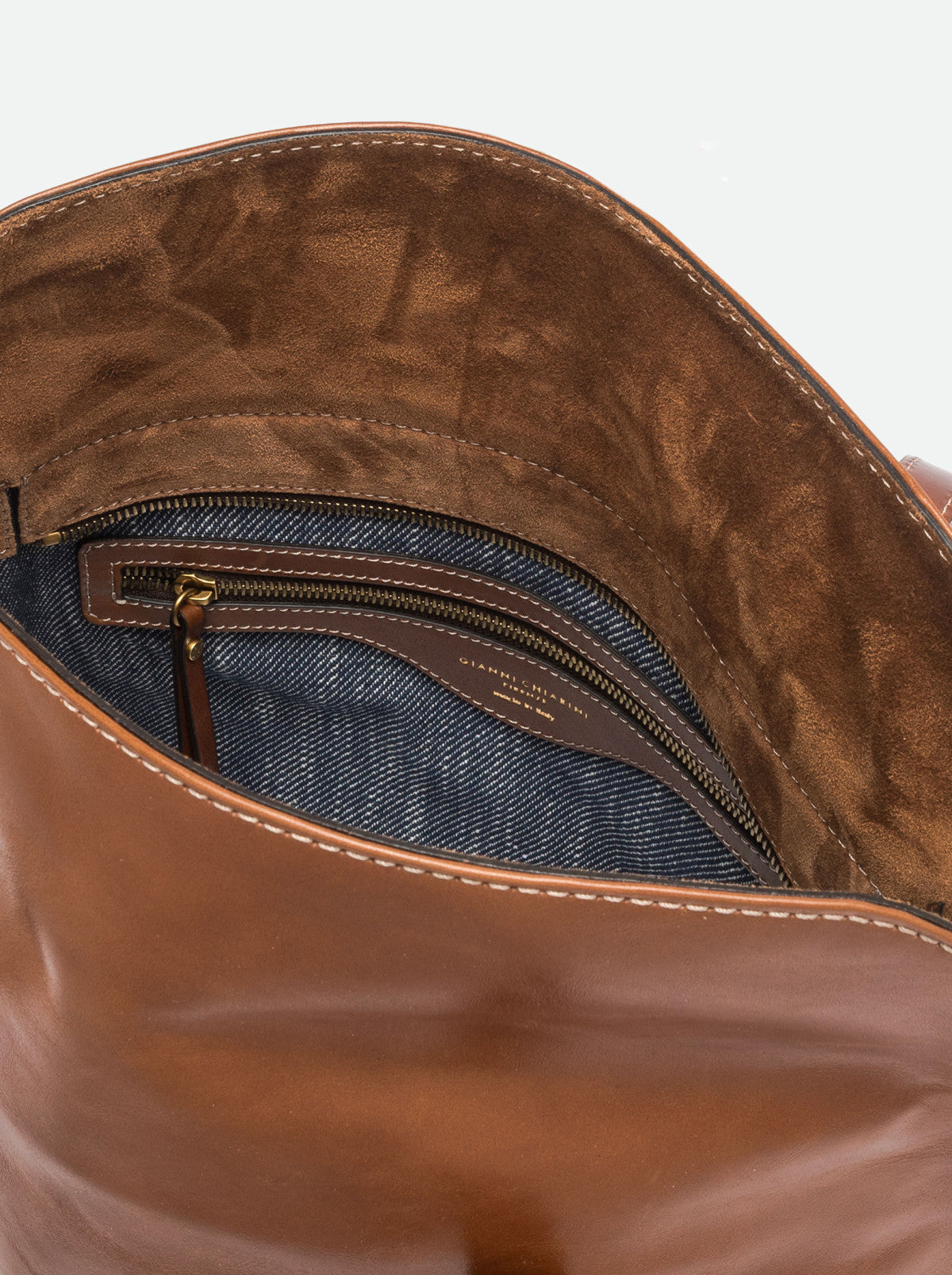 Gianni Chiarini borsa shopping in pelle "Marghe" Cuoio BS11981RALPH-CM.331 NOCE