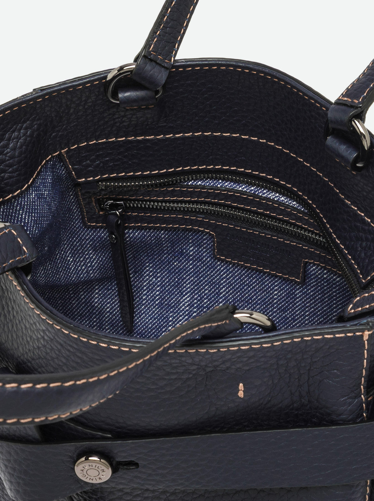 Gianni Chiarini borsa a mano in pelle "Miranda" Blu BS11886RNG-FRSH.14596 NOTTURNO