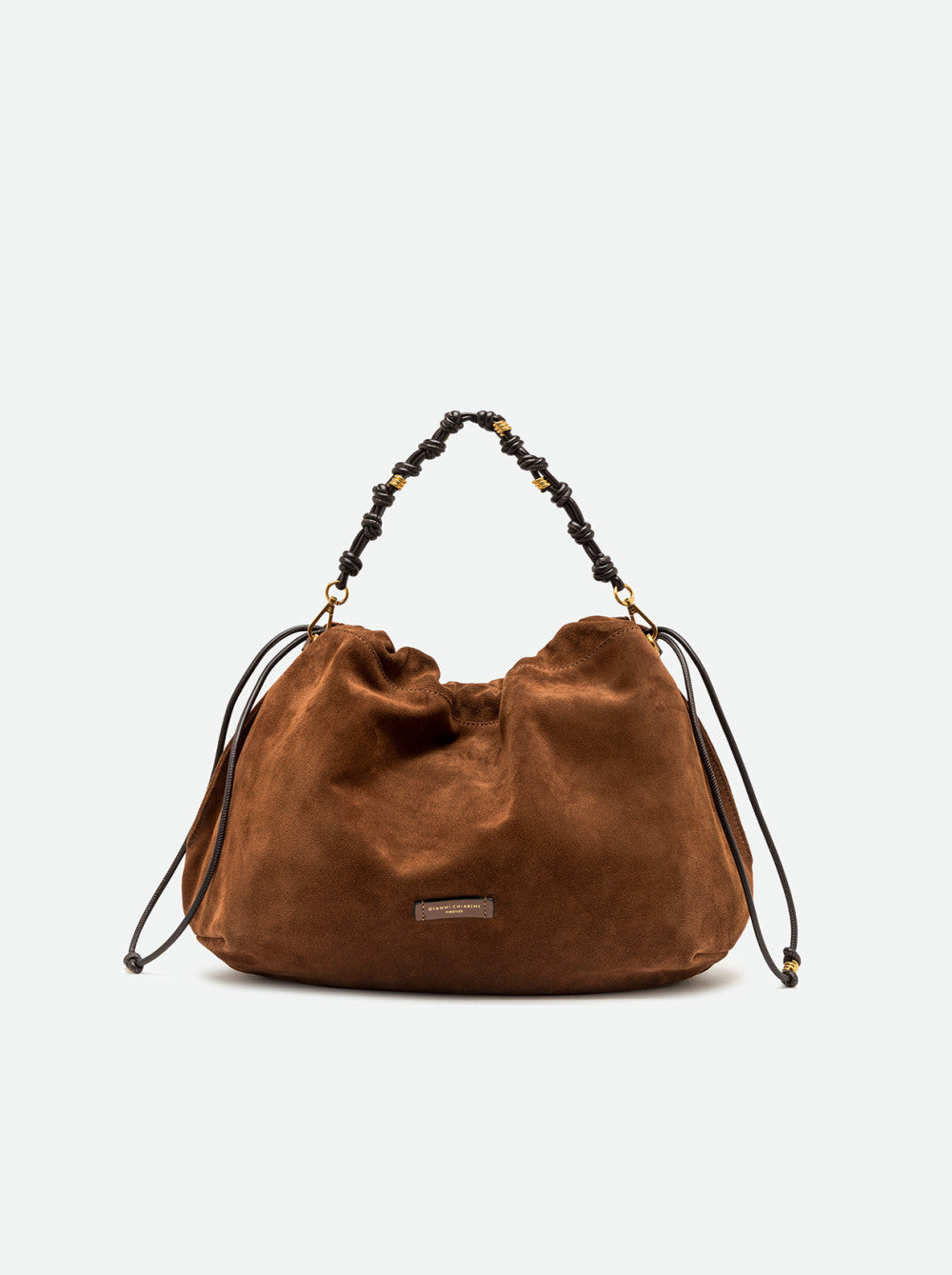 Gianni Chiarini borsa a spalla in camoscio "Morgana" Cuoio BS12260CM-PL.099 COGNAC
