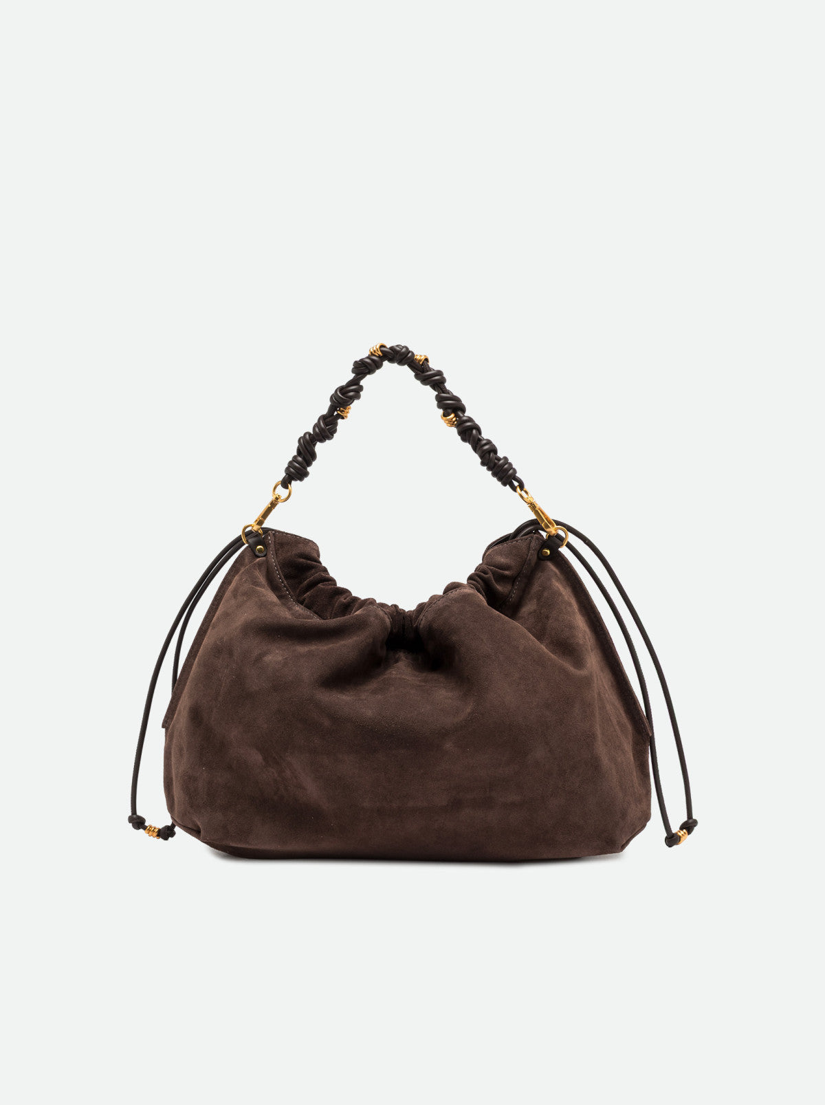 Gianni Chiarini borsa a spalla in camoscio "Morgana" Marrone BS12260CM-PL.974 MOKA