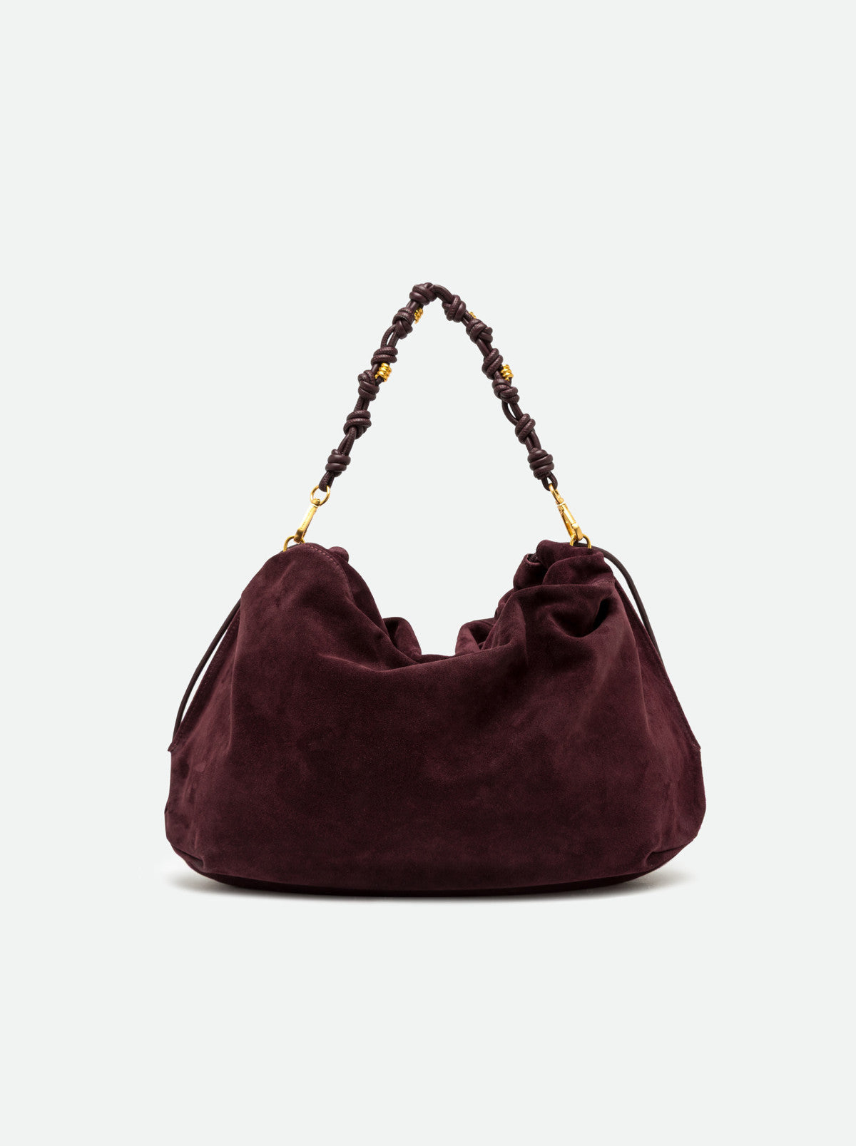 Gianni Chiarini borsa a spalla in camoscio "Morgana" Bordeaux BS12260CM-PL.7580 AMARONE