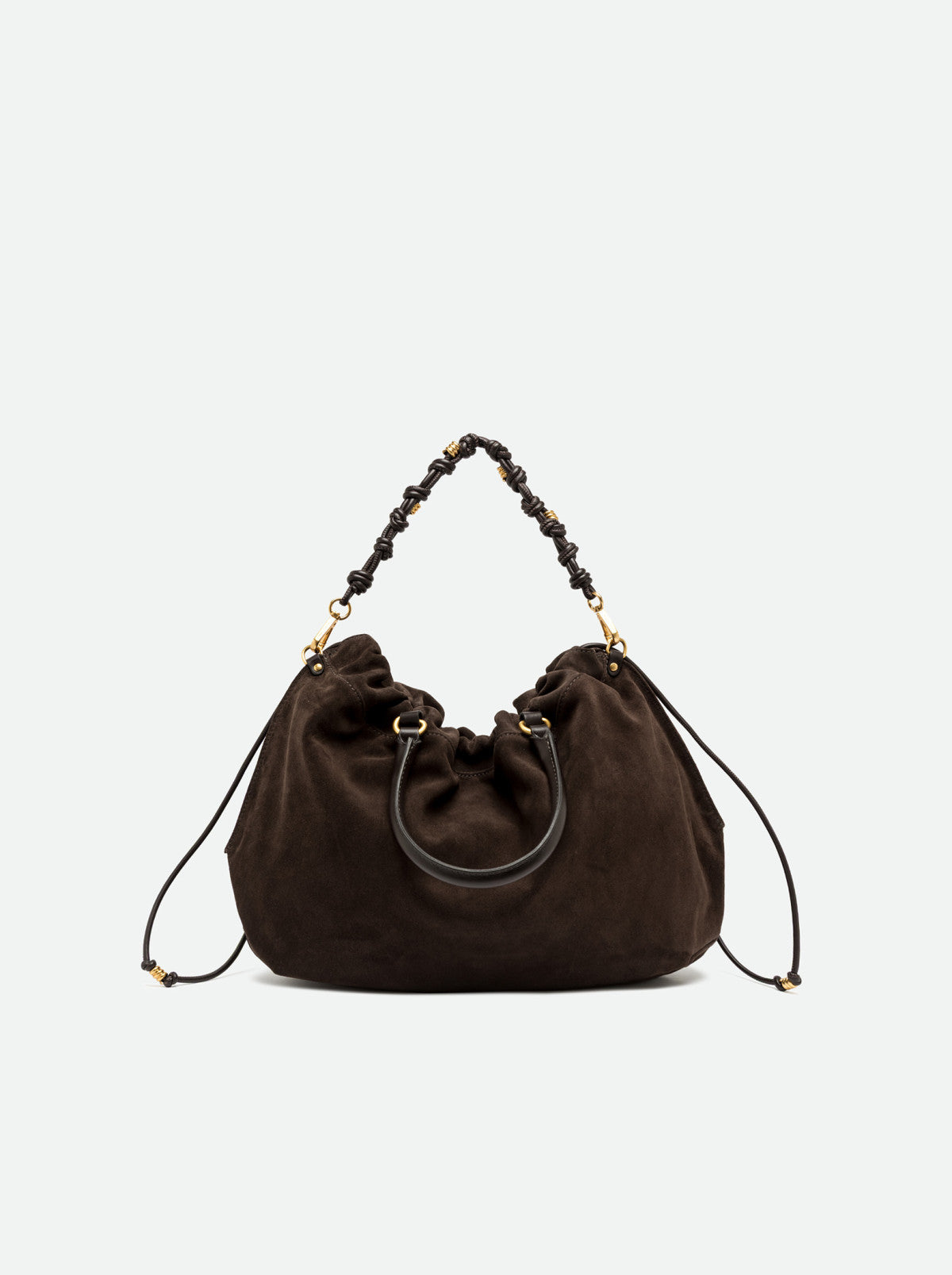 Gianni Chiarini borsa a mano in camoscio "Morgana" Marrone BS12261CM-PL.974 MOKA