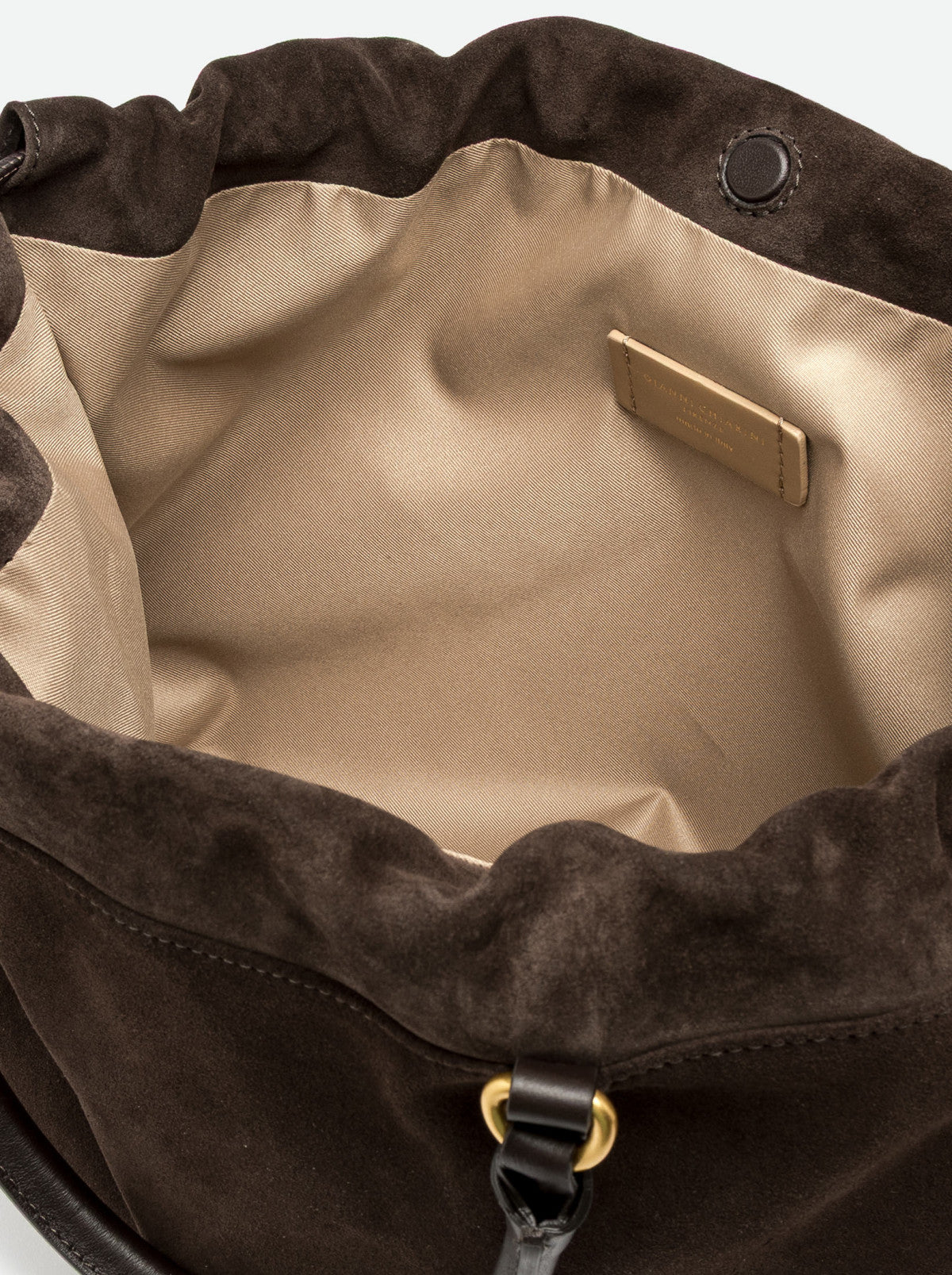 Gianni Chiarini borsa a mano in camoscio "Morgana" Marrone BS12261CM-PL.974 MOKA