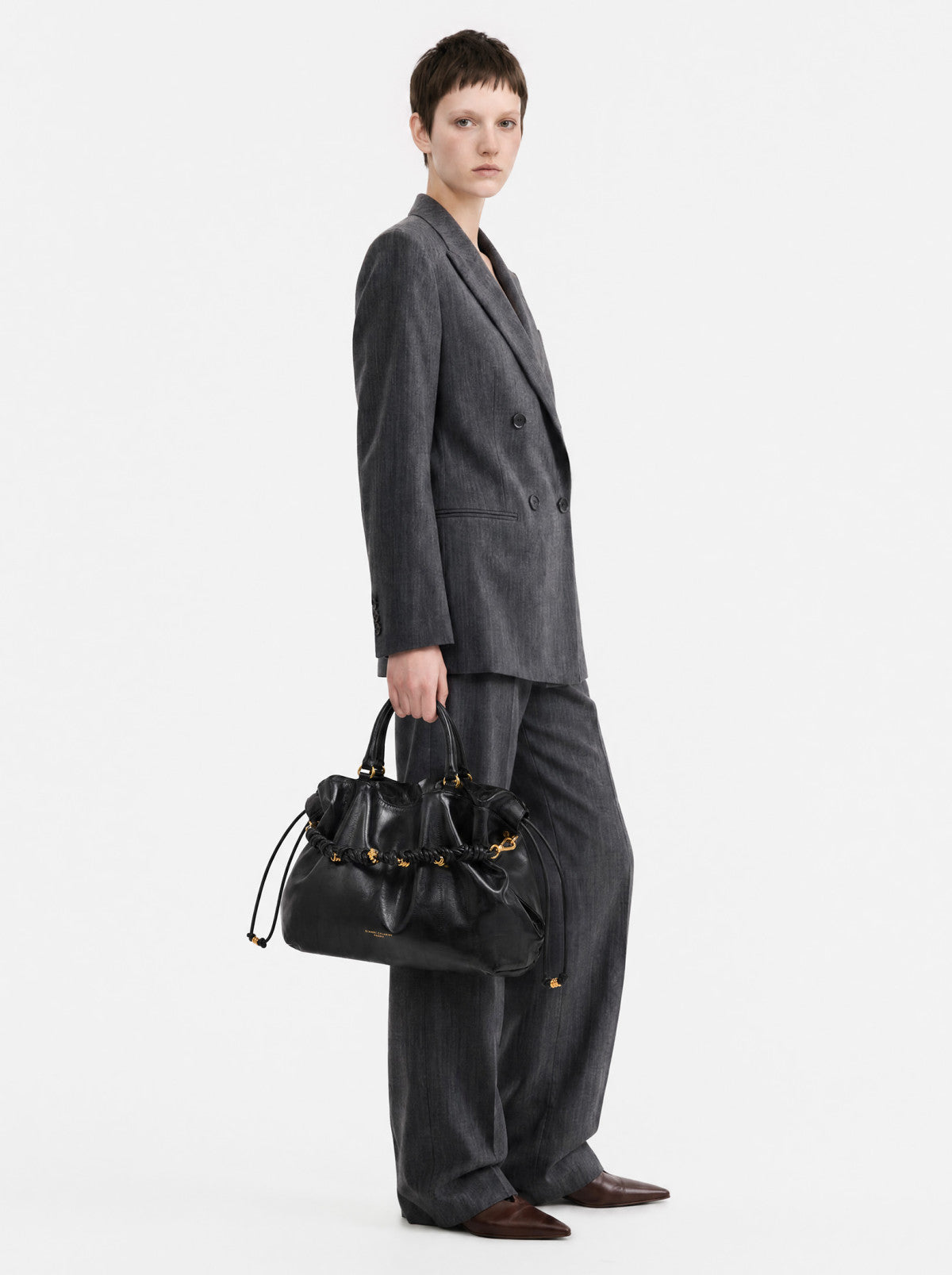 Gianni Chiarini borsa a mano in pelle "Morgana" Nero BS12261EEL.001 NERO