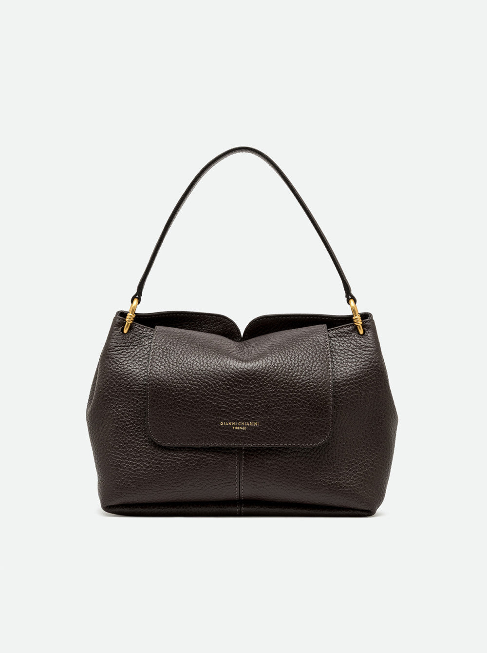 Gianni Chiarini borsa a spalla in pelle "Sandra" Marrone BS12170RNG.2107 ESPRESSO