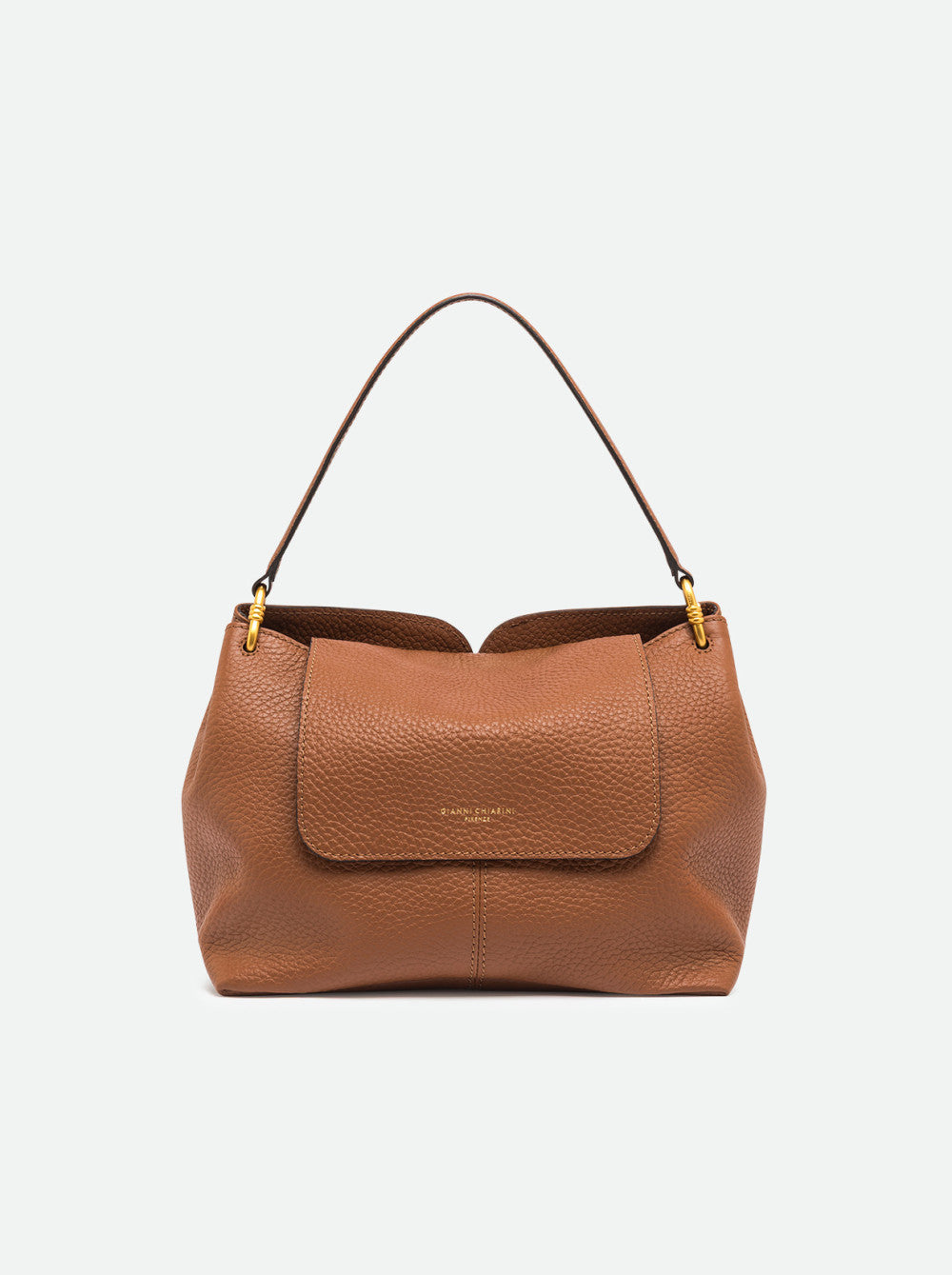 Gianni Chiarini borsa a spalla in pelle "Sandra" Cuoio BS12170RNG.331 NOCE