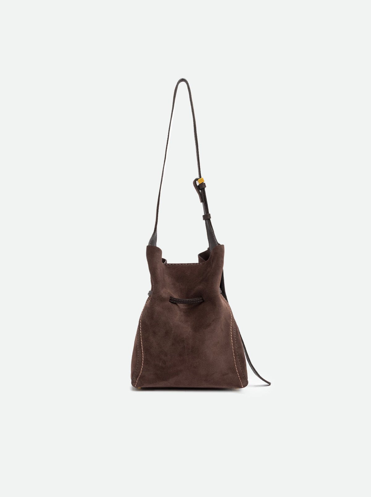 Gianni Chiarini borsa secchiello in camoscio "Sienna" Marrone BS11786CM-PL.974 MOKA