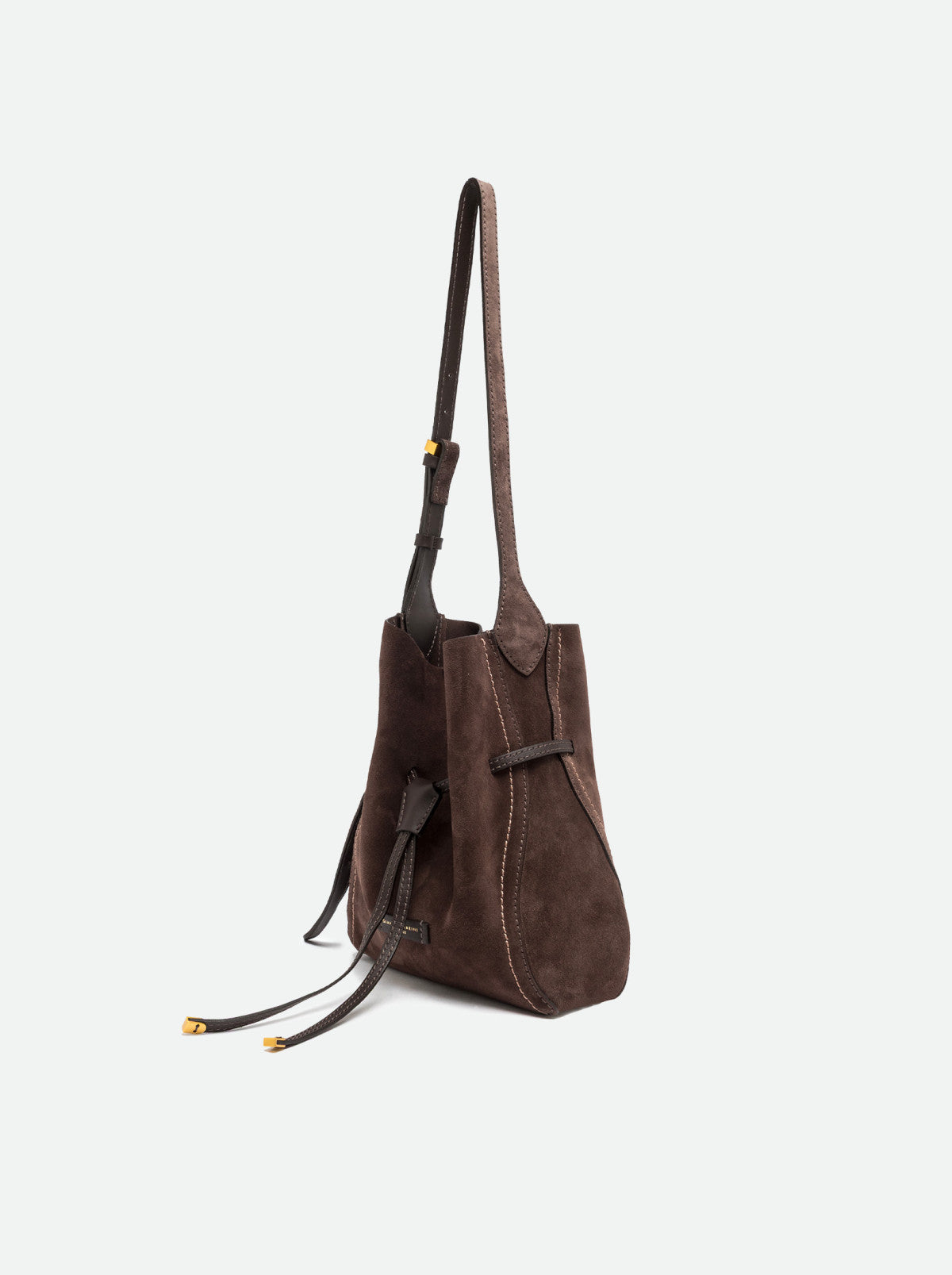 Gianni Chiarini borsa secchiello in camoscio "Sienna" Marrone BS11786CM-PL.974 MOKA