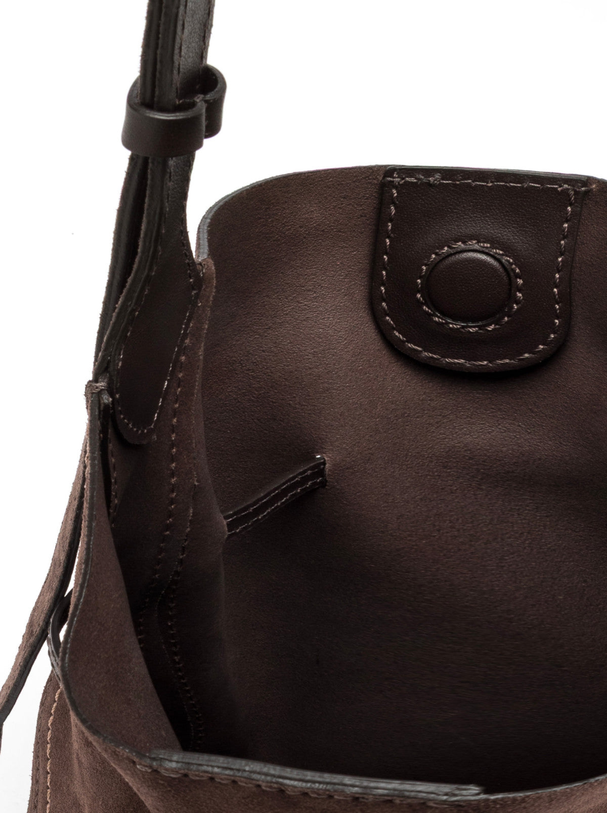 Gianni Chiarini borsa secchiello in camoscio "Sienna" Marrone BS11786CM-PL.974 MOKA