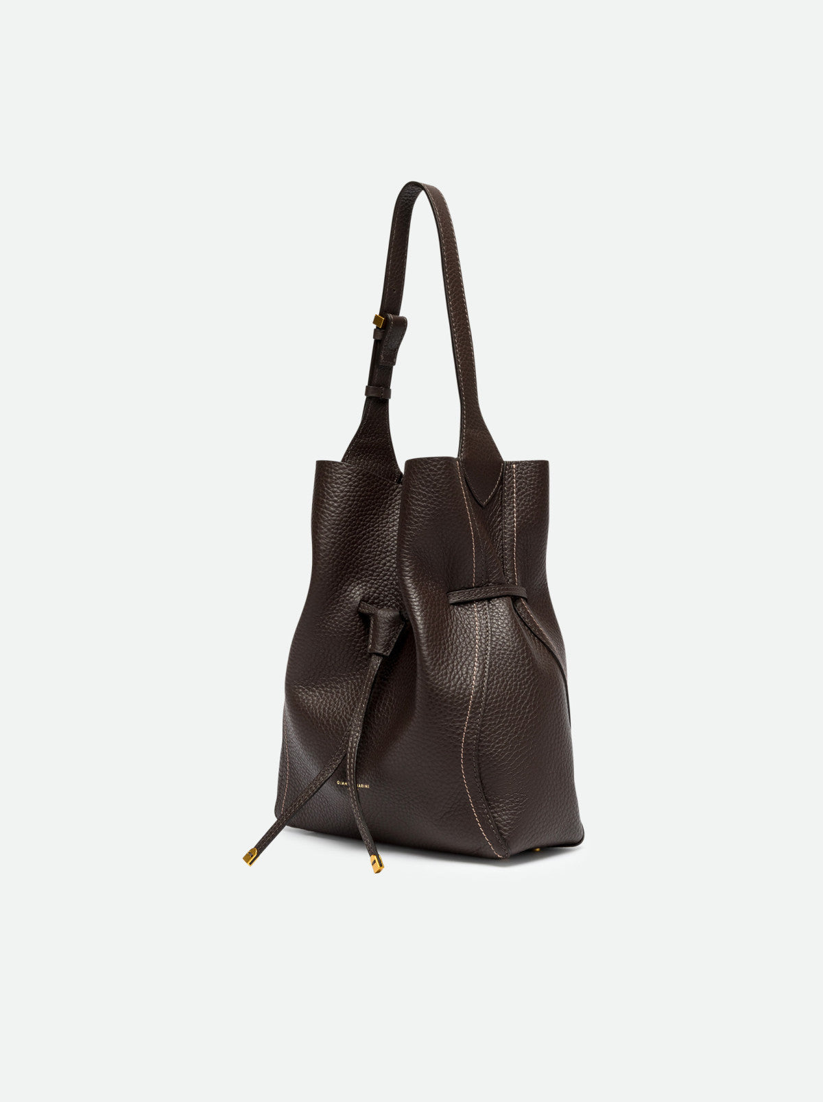 Gianni Chiarini borsa secchiello in pelle "Sienna" Marrone BS11787RNGDBL.2107 ESPRESSO