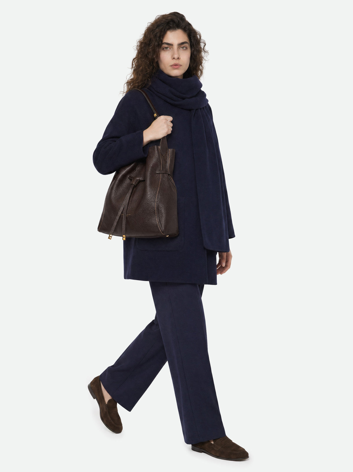 Gianni Chiarini borsa secchiello in pelle "Sienna" Marrone BS11787RNGDBL.2107 ESPRESSO