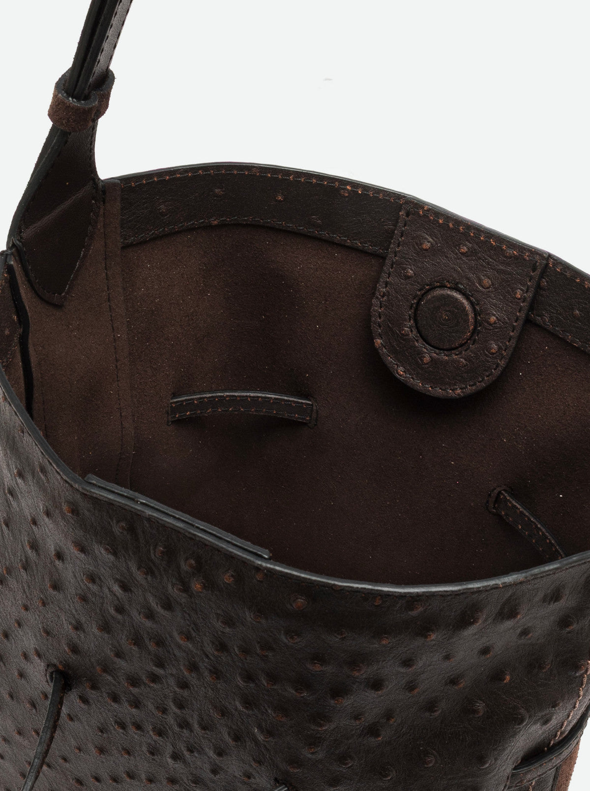Gianni Chiarini borsa secchiello in pelle "Sienna" Marrone BS12536STEMU.2107 ESPRESSO