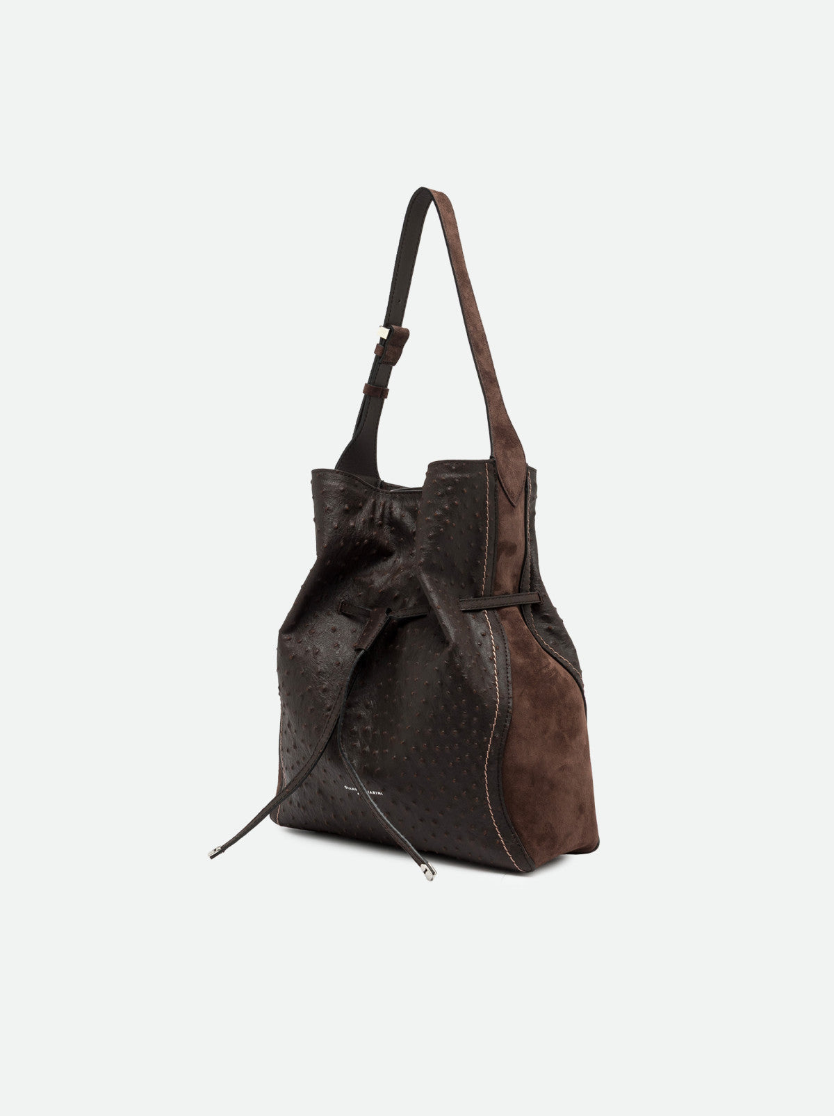Gianni Chiarini borsa secchiello in pelle "Sienna" Marrone BS12537STEMU.2107 ESPRESSO
