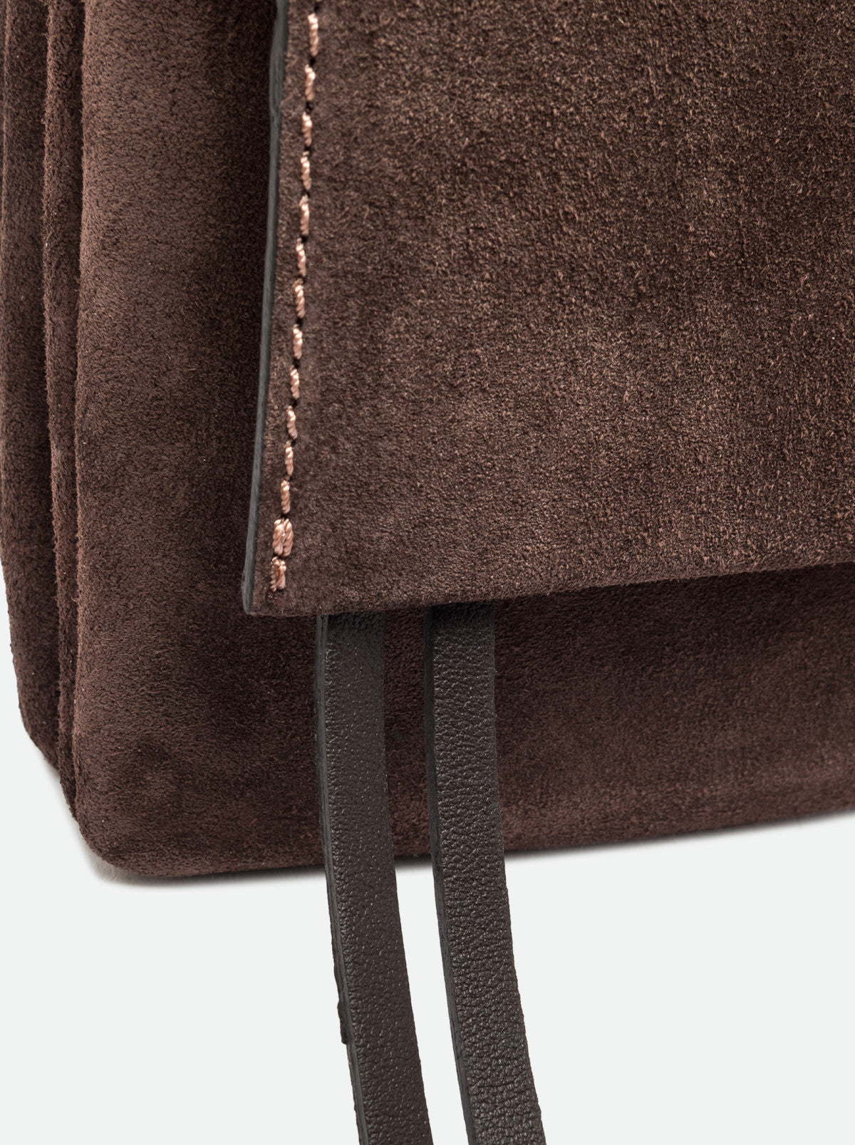 Gianni Chiarini borsa a tracolla in camoscio "Three" Marrone BS12294COMM CM-PL.974 MOKA