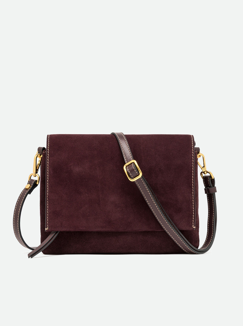Gianni Chiarini borsa a tracolla in camoscio "Three" Bordeaux BS12294COMM CM-PL.7580 AMARONE