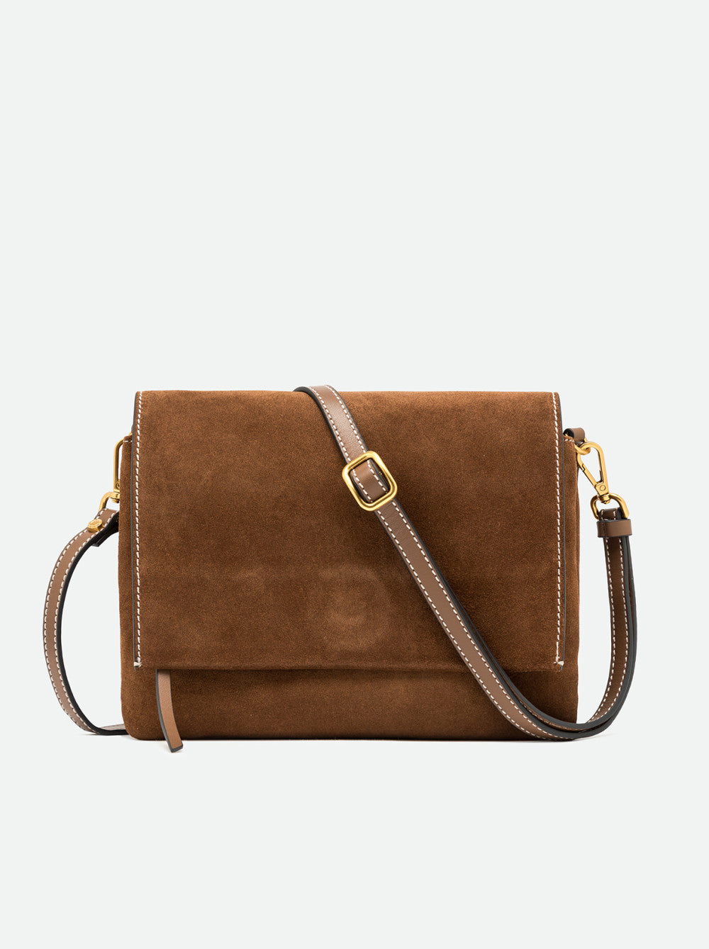 Gianni Chiarini borsa a tracolla in camoscio "Three" Cuoio BS12294COMM CM-PL.099 COGNAC