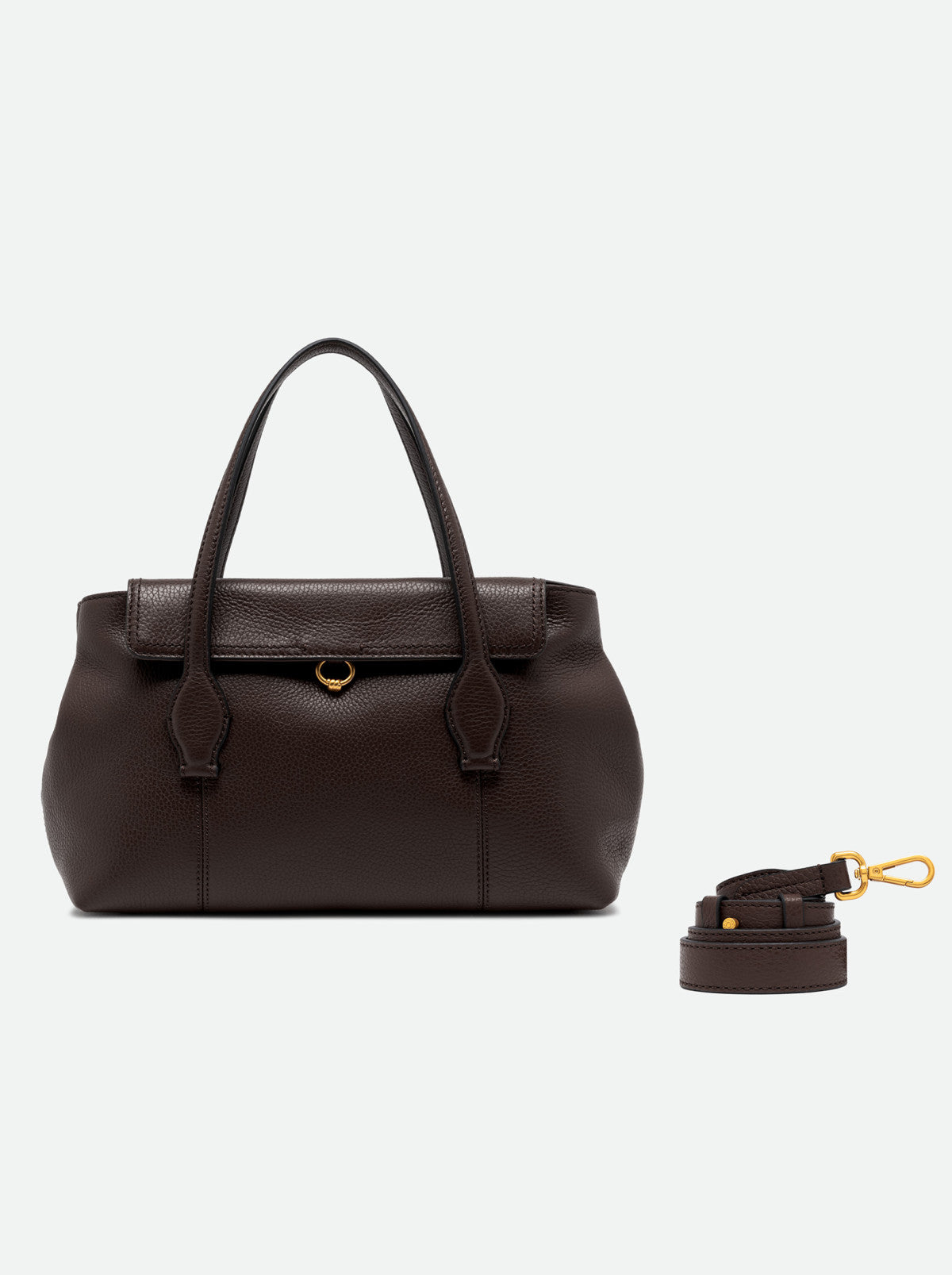Gianni Chiarini borsa a mano in pelle "Vicky" Marrone BS12320COMM GRN.2107 ESPRESSO