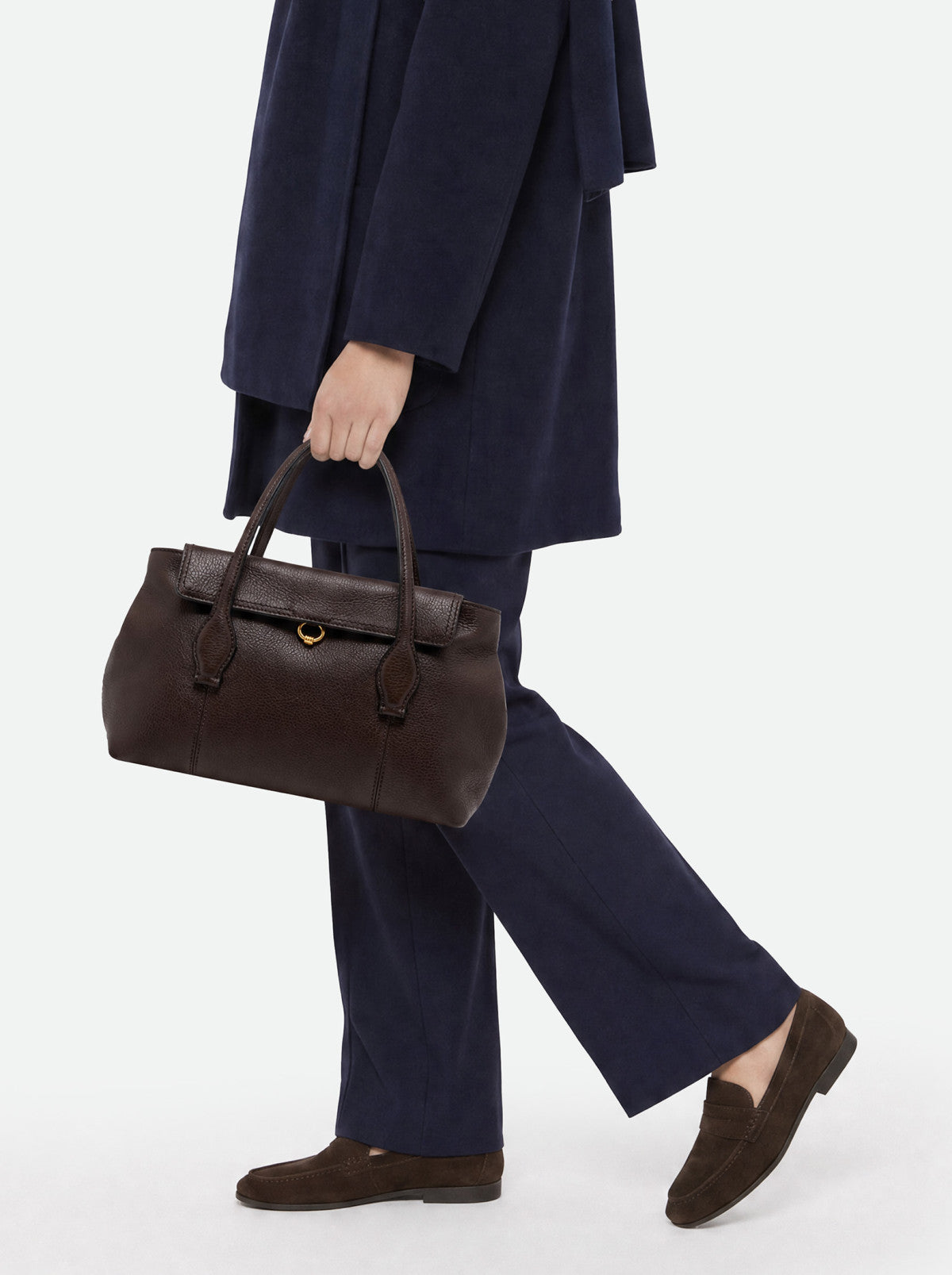 Gianni Chiarini borsa a mano in pelle "Vicky" Marrone BS12320COMM GRN.2107 ESPRESSO