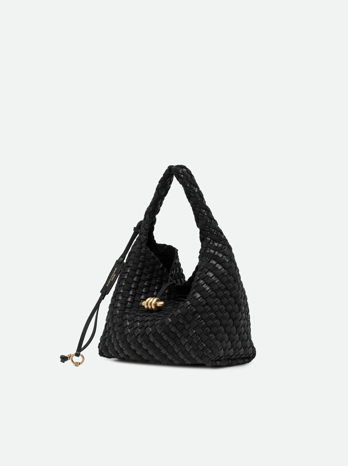 Gianni Chiarini borsa a spalla in pelle "Aurelie" Nero BS12065COMM W-PLINT.001 NERO