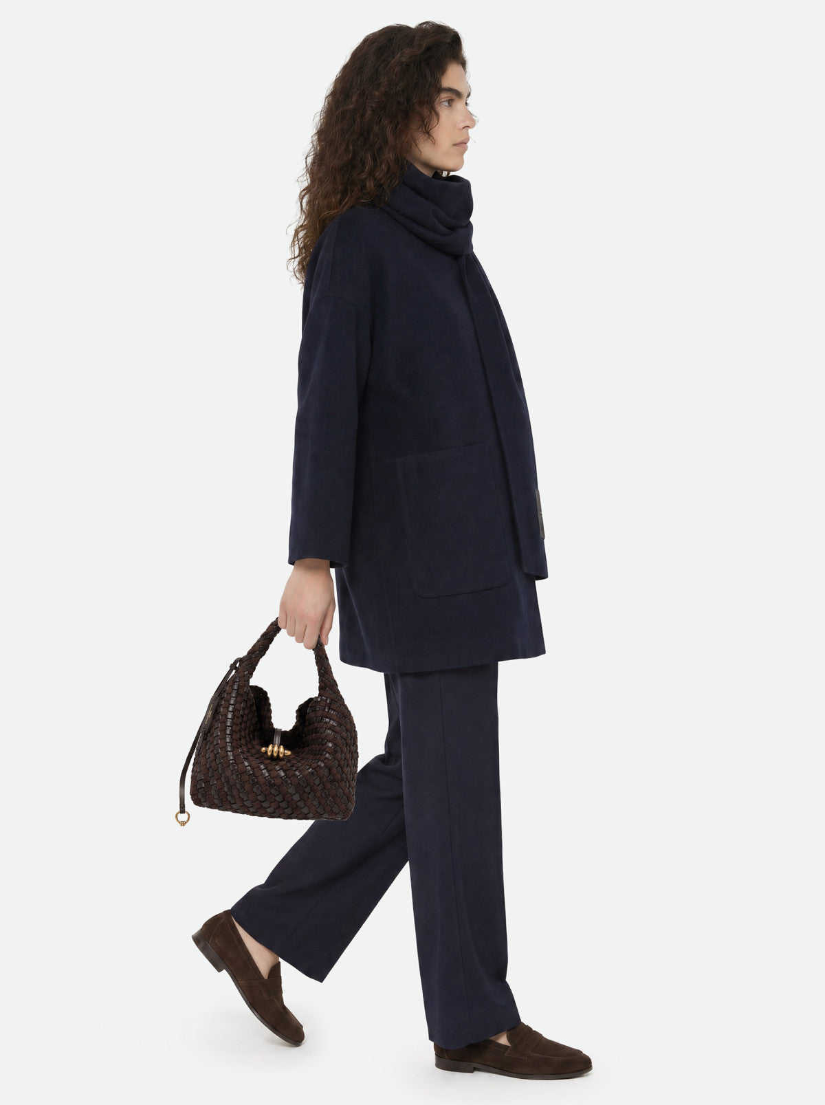 Gianni Chiarini borsa a spalla in pelle "Aurelie" Marrone BS12065COMM W-PLINT.2107 ESPRE