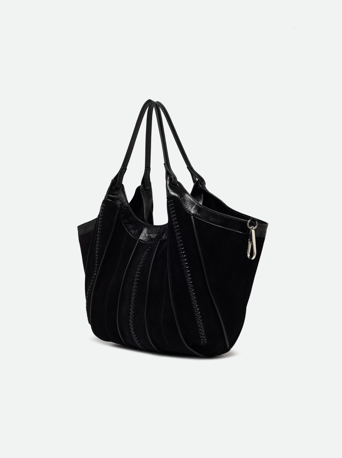 Gianni Chiarini borsa shopping in camoscio "Dua" Nero BS12750COMM CM-RALPH.001 NERO