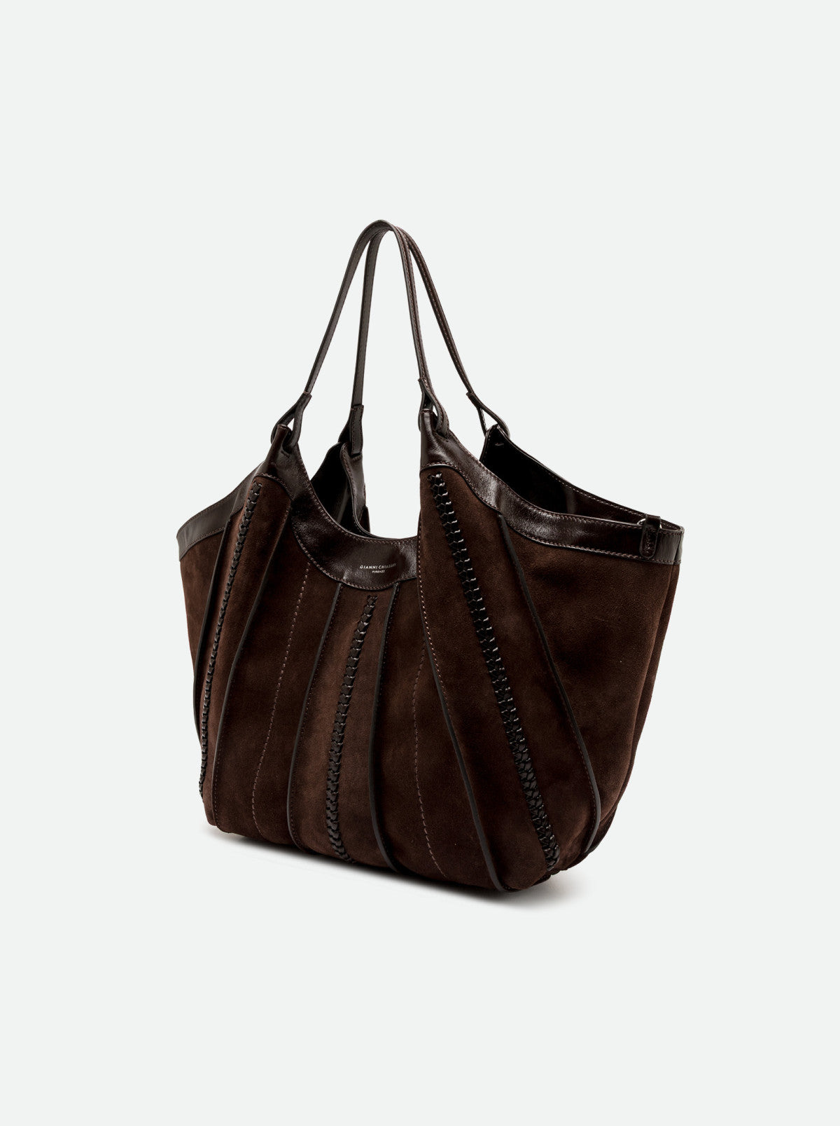 Gianni Chiarini borsa shopping in camoscio "Dua" Marrone BS12750COMM CM-RALPH.2107 ESPR