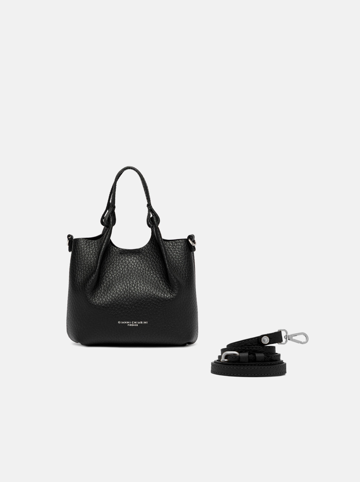 Gianni Chiarini borsa a mano in pelle "Dua" Nero BS9718RNGDBL.001 NERO