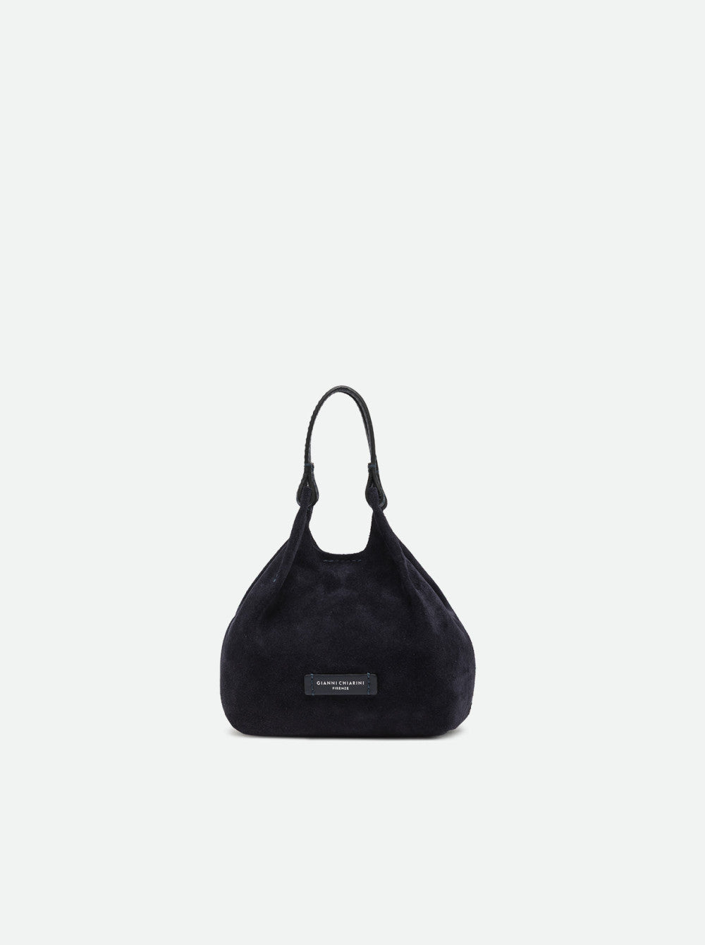Gianni Chiarini borsa a mano in camoscio "Dua" Blu BS9798CM-PL.14596 NOTTURNO
