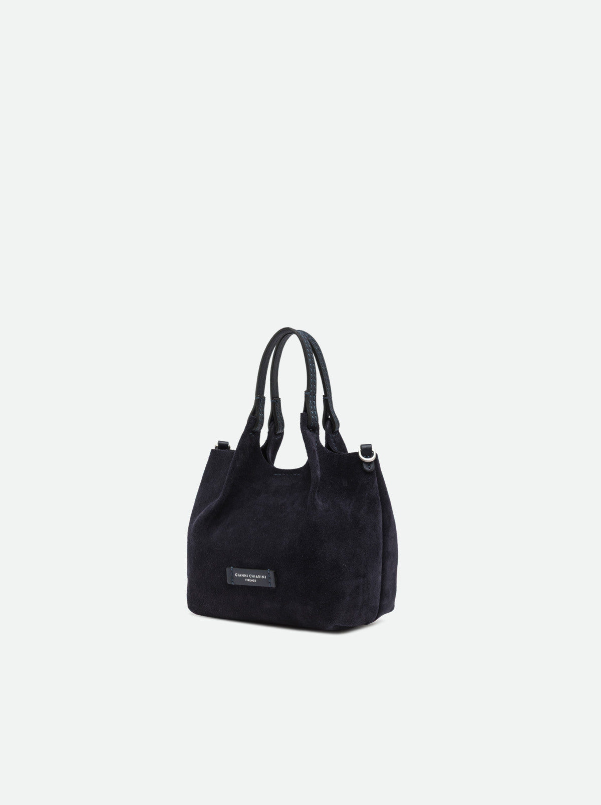 Gianni Chiarini borsa a mano in camoscio "Dua" Blu BS9798CM-PL.14596 NOTTURNO