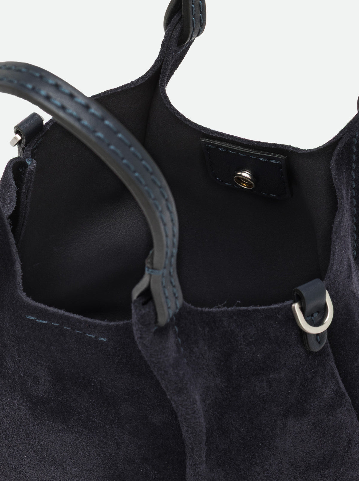 Gianni Chiarini borsa a mano in camoscio "Dua" Blu BS9798CM-PL.14596 NOTTURNO