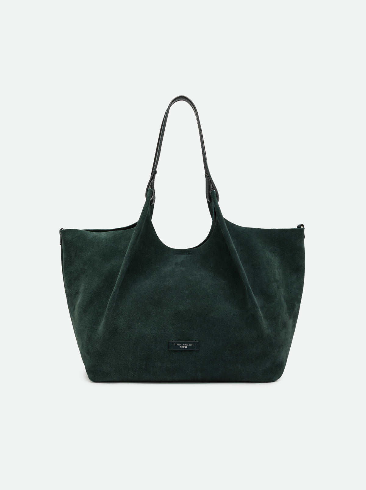 Gianni Chiarini borsa shopping in camoscio "Dua" Verde BS9800CM-PL.14603 VELVET GREEN