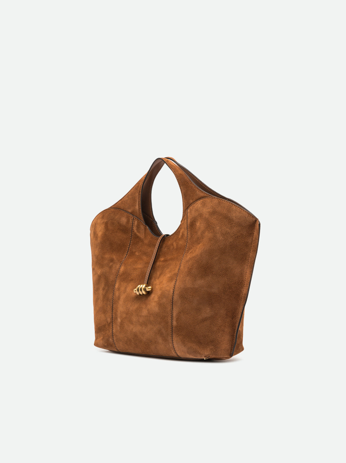 Gianni Chiarini borsa a mano in camoscio "Infinity" Cuoio BS12492CM-PL.099 COGNAC