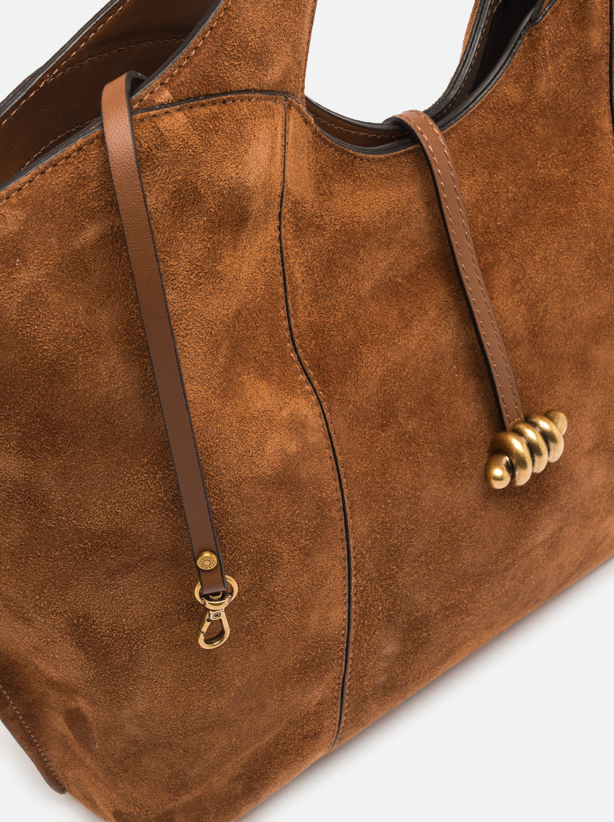 Gianni Chiarini borsa a mano in camoscio "Infinity" Cuoio BS12492CM-PL.099 COGNAC