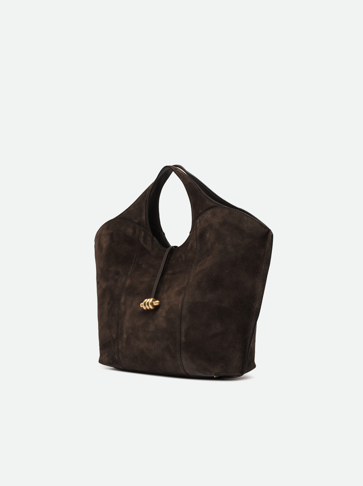 Gianni Chiarini borsa a mano in camoscio "Infinity" Marrone BS12492CM-PL.974 MOKA