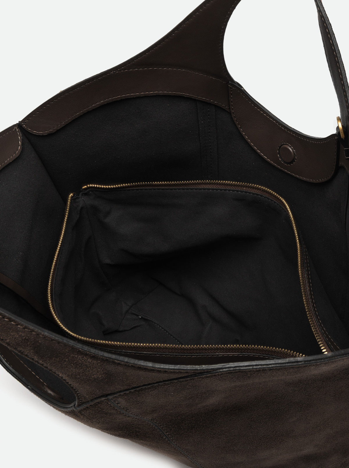 Gianni Chiarini borsa a mano in camoscio "Infinity" Marrone BS12492CM-PL.974 MOKA