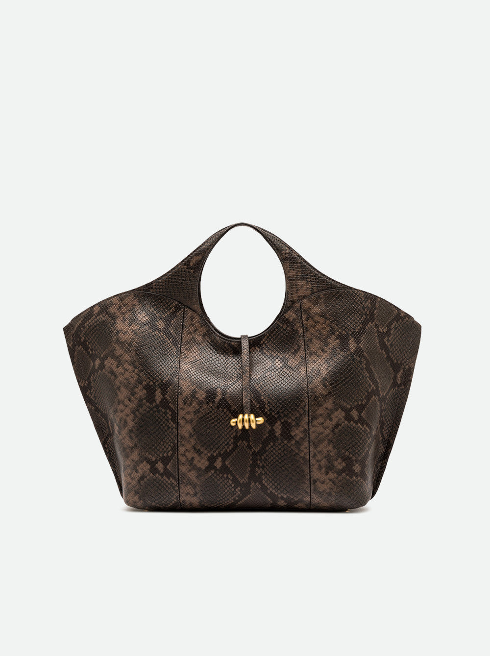 Gianni Chiarini borsa a mano in pelle "Infinity" Animalier BS12492PTY.2107 ESPRESSO