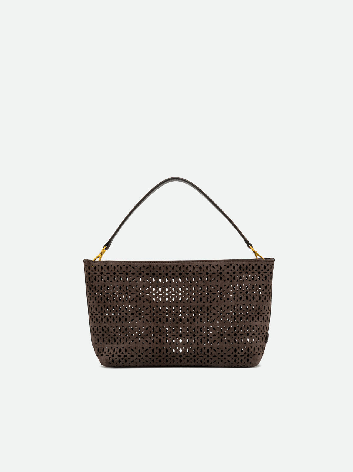Gianni Chiarini borsa a spalla in camoscio "Mashup" Marrone BS11835CMLSR.974 MOKA