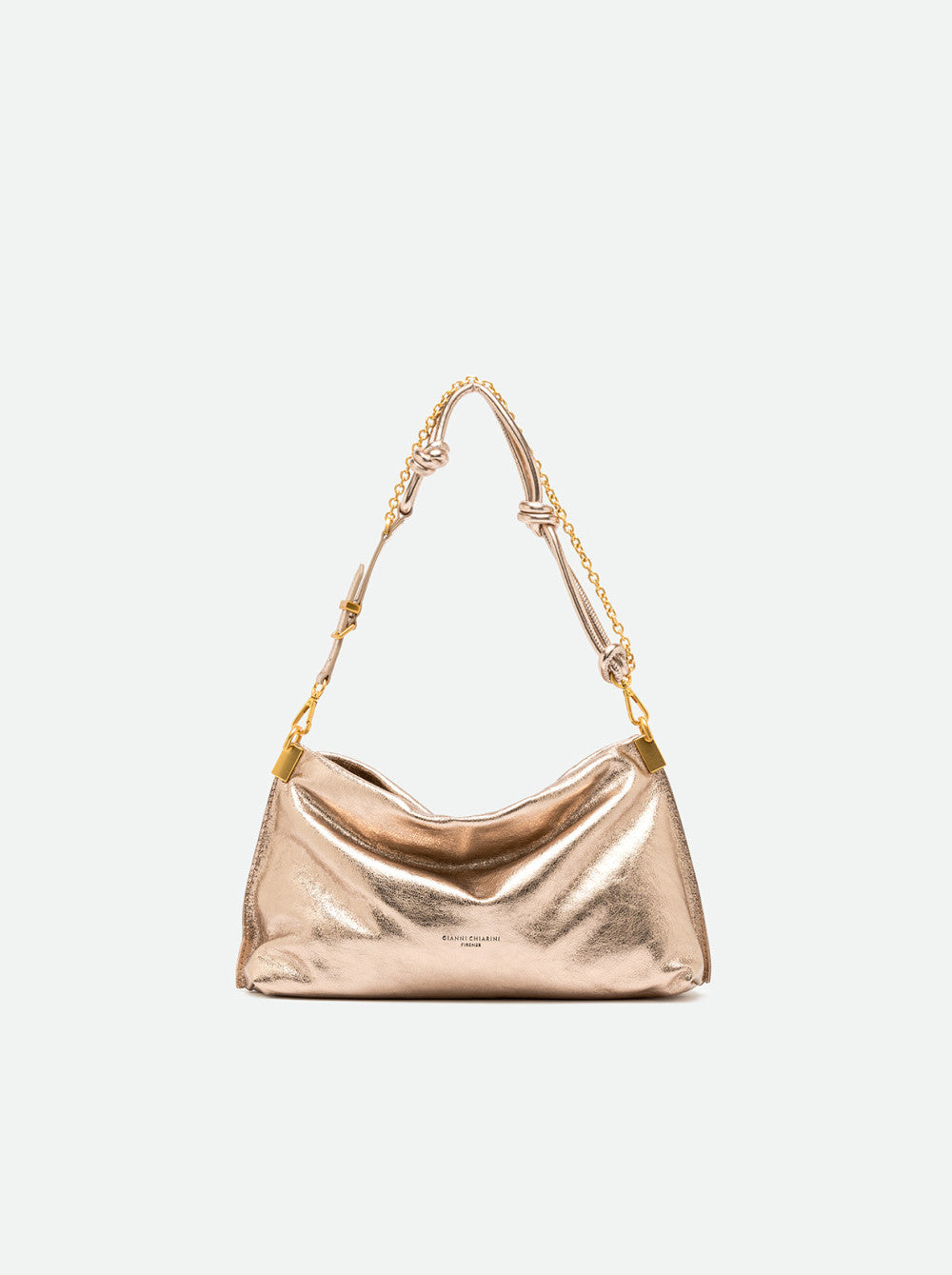 Gianni Chiarini borsa a spalla in pelle "Fanny" Oro rosa BS11934 VNCMET.6083 MIRAGE